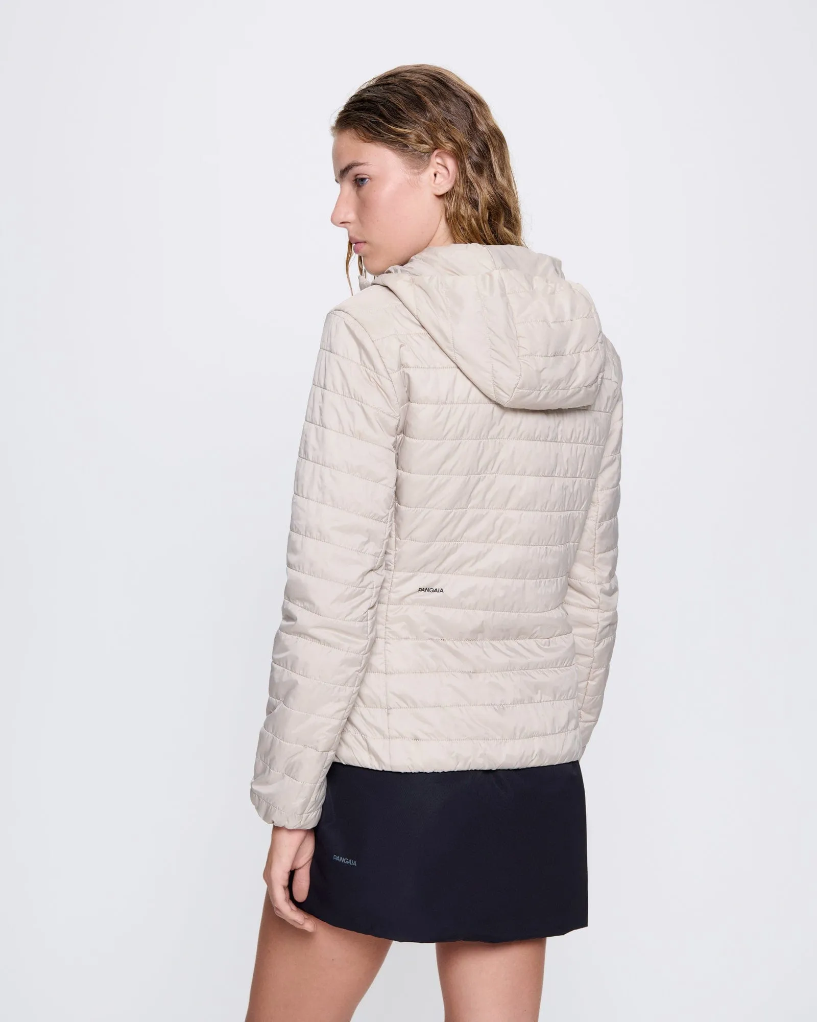 Womens Flower-Warmth Lite Jacket—Wheat Beige sold by Pangaia product image thumbnail 4