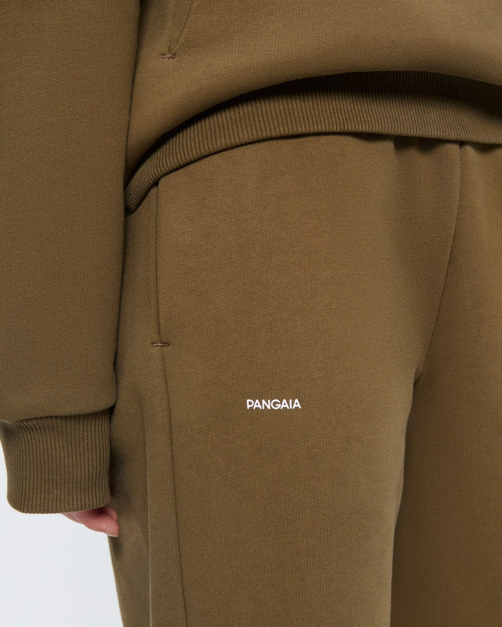 Womens 365 Heavyweight Track Pants—Soil Brown sold by Pangaia product image thumbnail 4