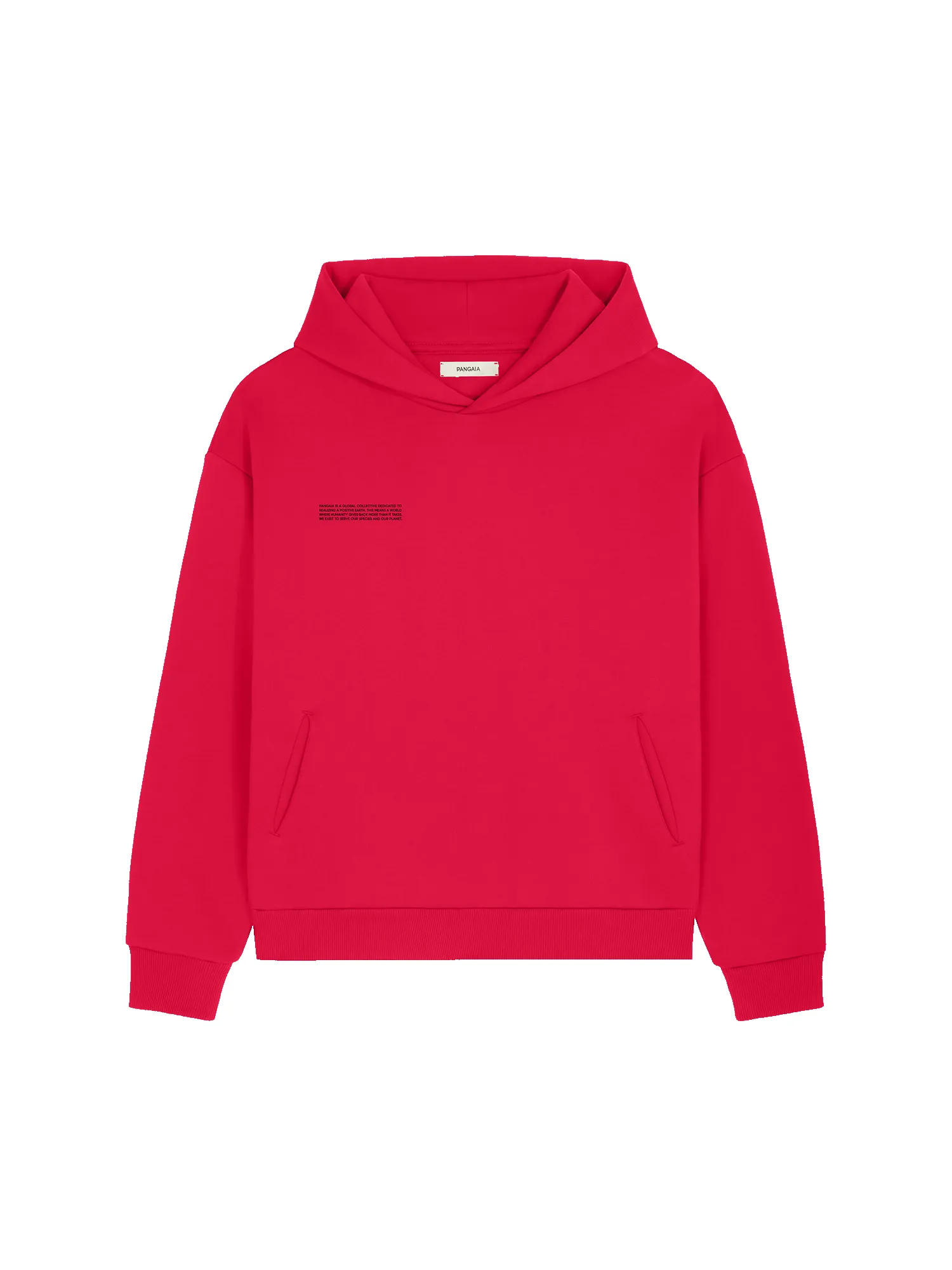 Womens 365 Heavyweight Hoodie—Goji Red sold by Pangaia product image thumbnail 2