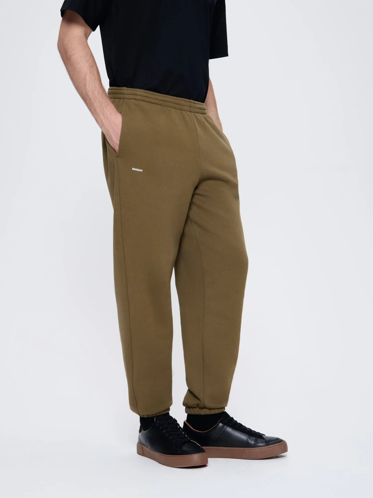 Mens 365 Heavyweight Track Pants—Soil Brown sold by Pangaia product image thumbnail 3