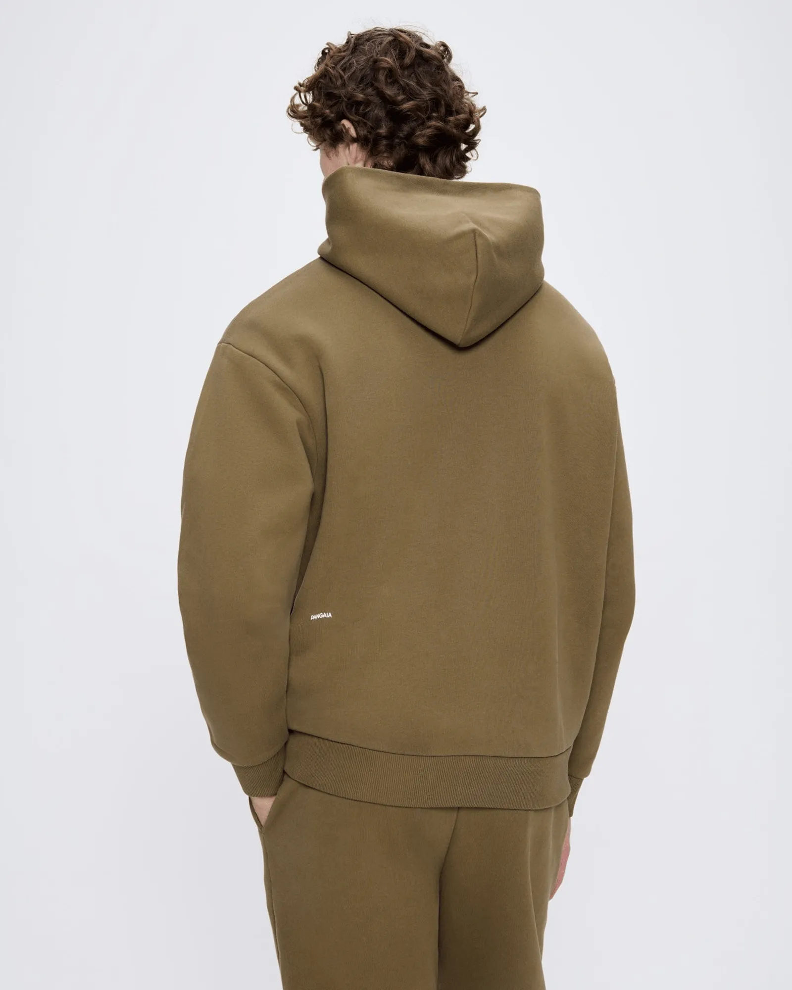 Mens 365 Heavyweight Hoodie—Soil Brown sold by Pangaia product image thumbnail 5