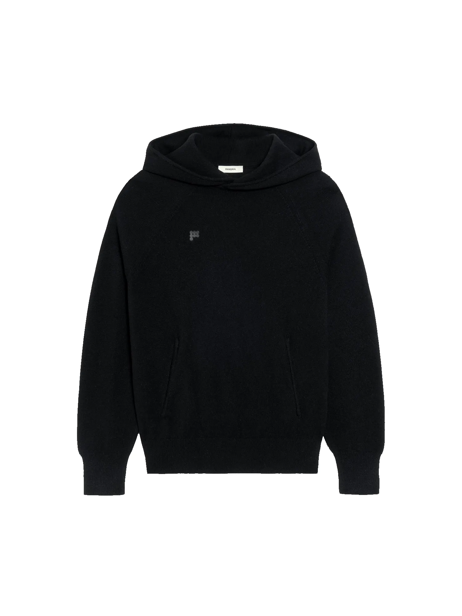 Archive Womens Recycled Cashmere Hoodie—black sold by Pangaia product image thumbnail 2