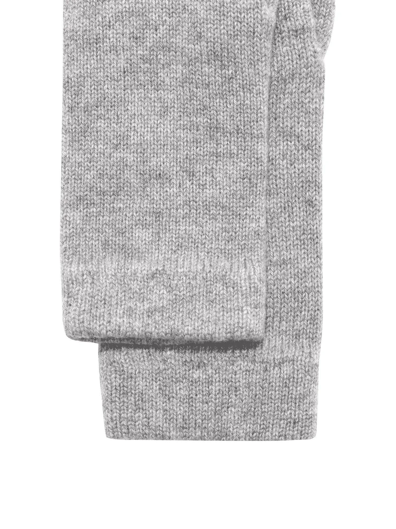 Cashmere Short Cuff Gloves—grey marl sold by Pangaia product image thumbnail 3