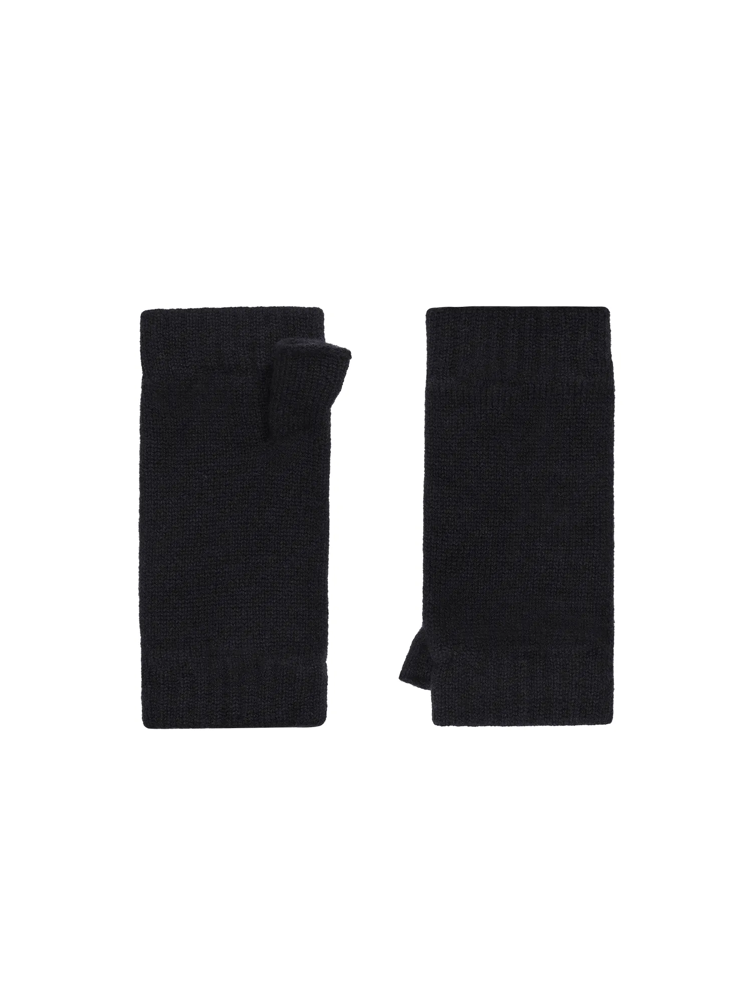 Cashmere Wrist Warmer—black sold by Pangaia