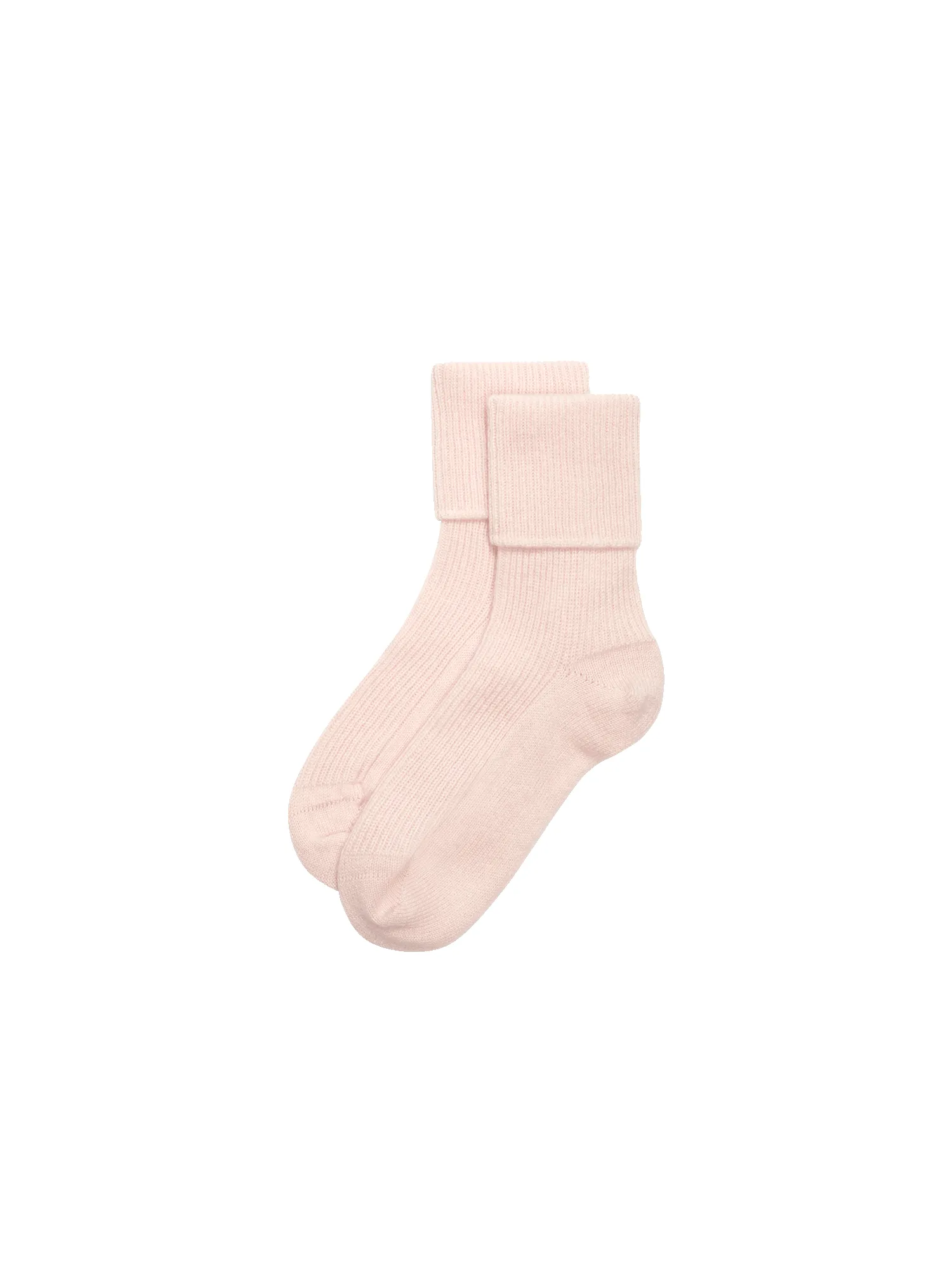 Cashmere Bed Socks—rose quartz sold by Pangaia product image thumbnail 2