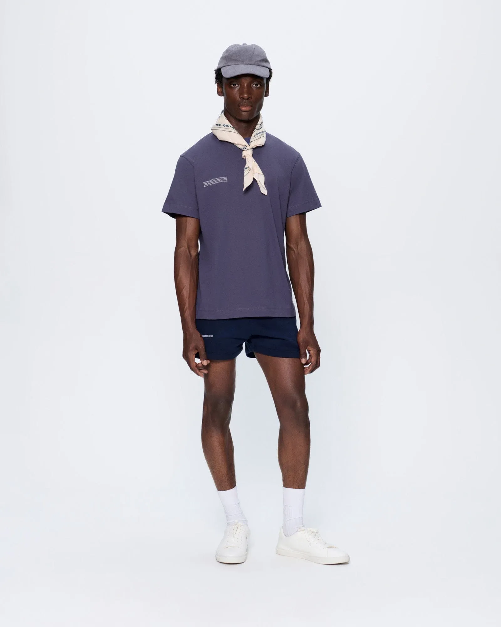 Mens 365 Midweight T-Shirt—Slate Blue sold by Pangaia product image thumbnail 3