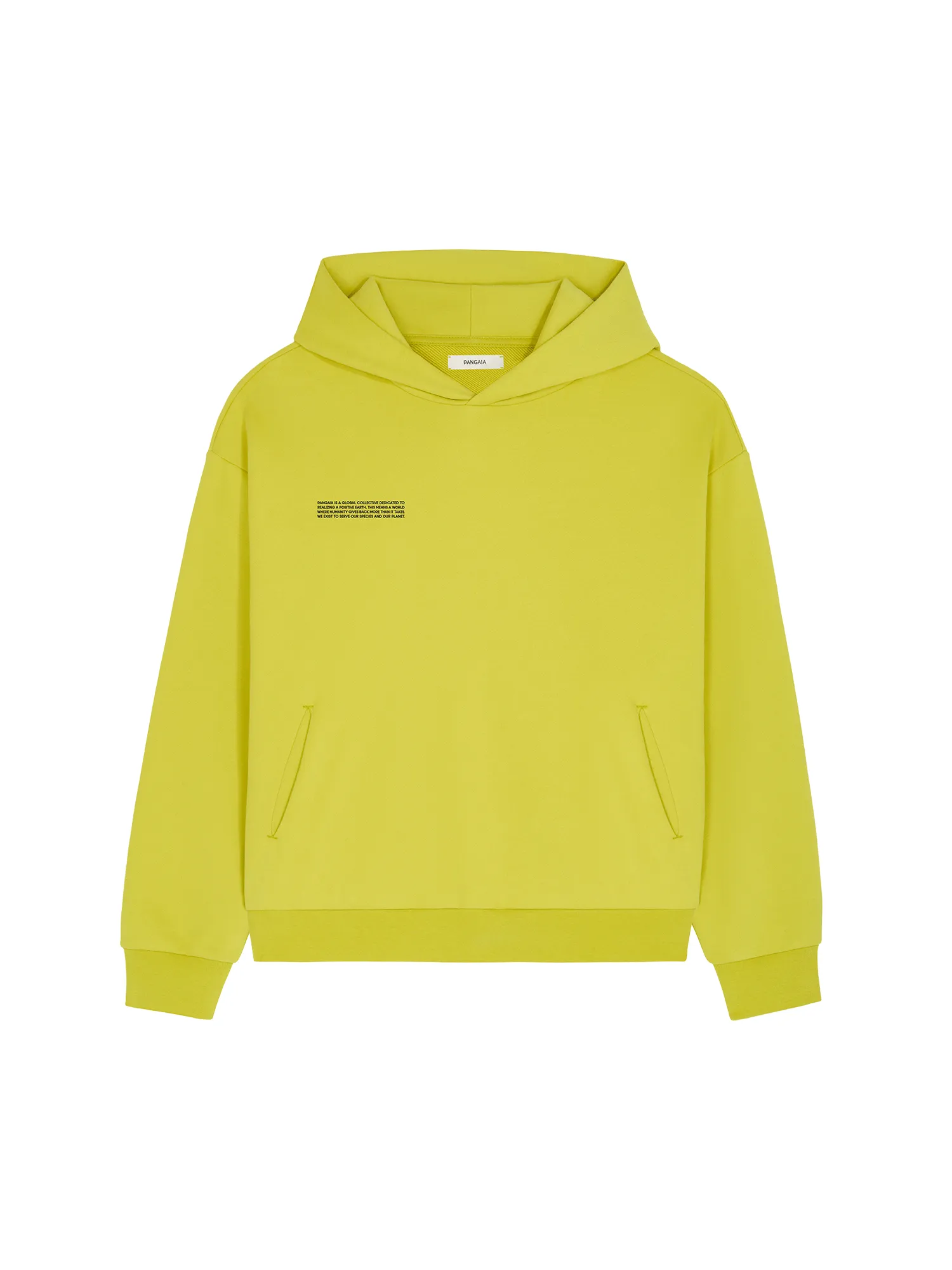 Mens 365 Midweight Hoodie—Auroral Olive sold by Pangaia product image thumbnail 2