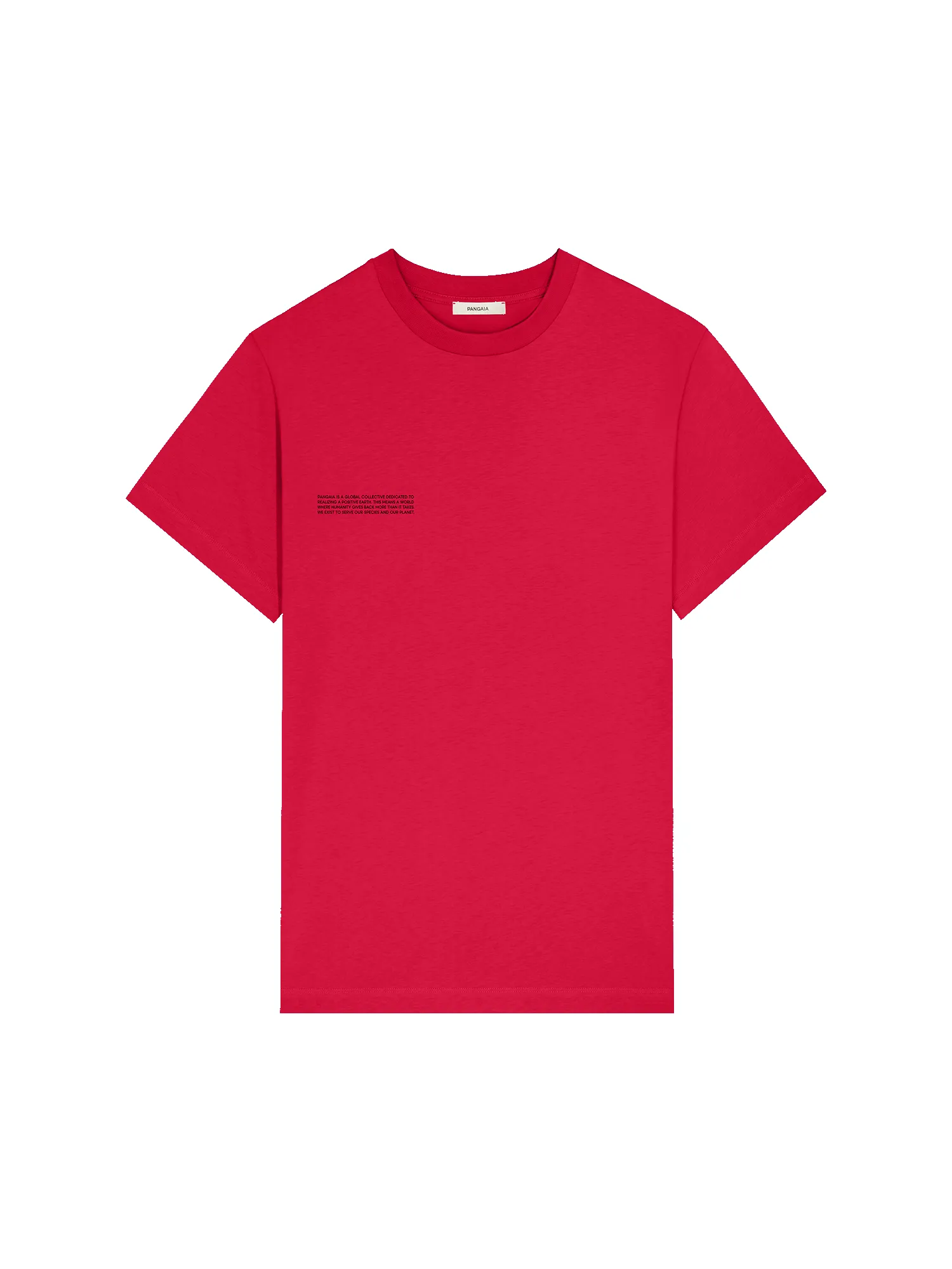 Womens 365 Midweight T-shirt—Goji Red sold by Pangaia product image thumbnail 2