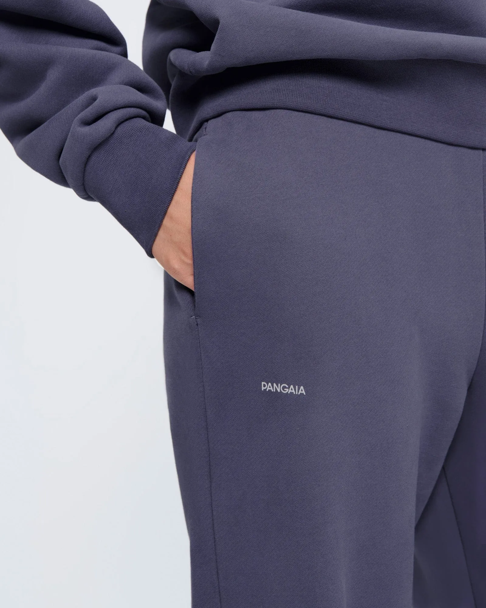 Womens 365 Midweight Track Pants—Slate Blue sold by Pangaia product image thumbnail 5