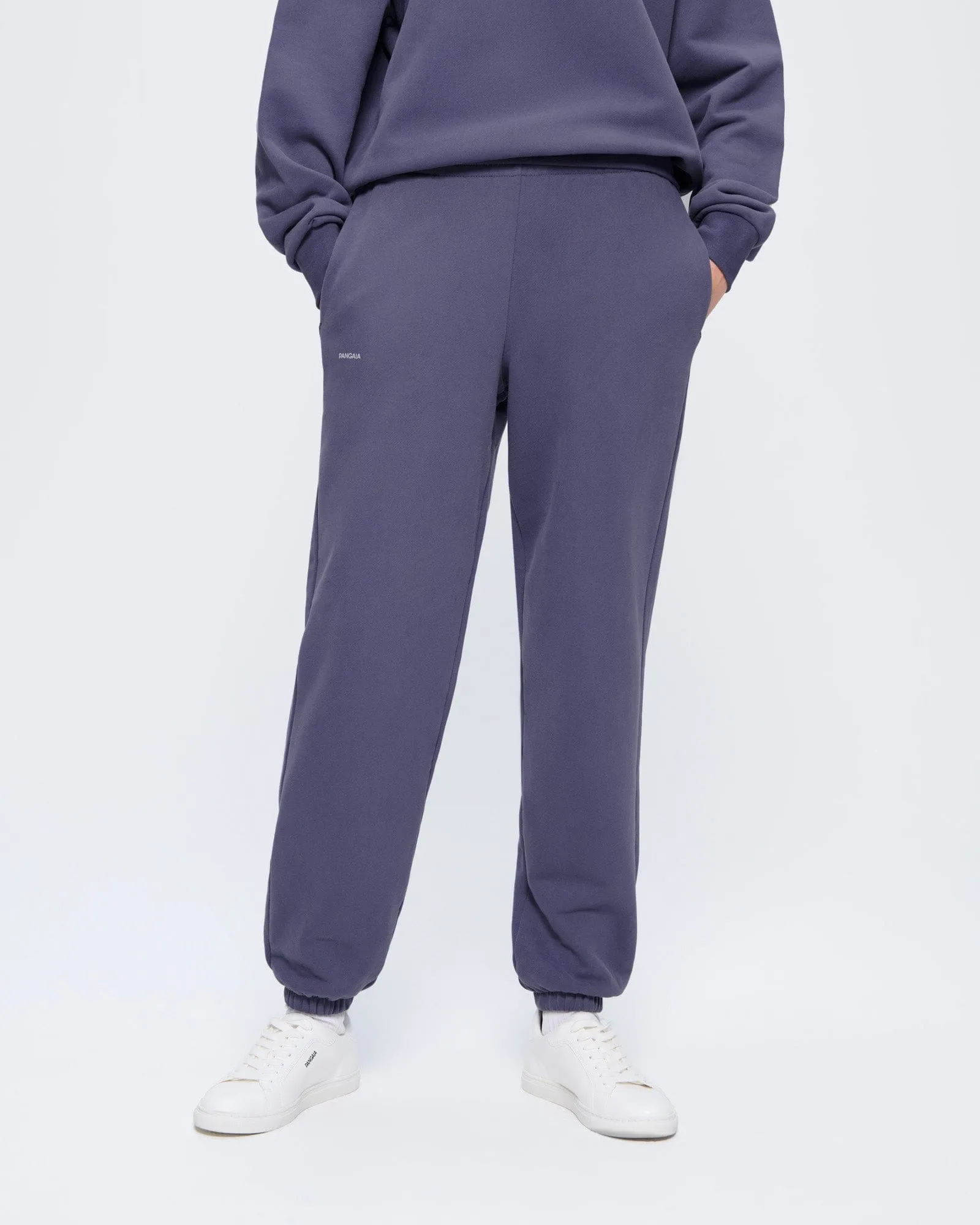 Womens 365 Midweight Track Pants—Slate Blue sold by Pangaia product image thumbnail 4