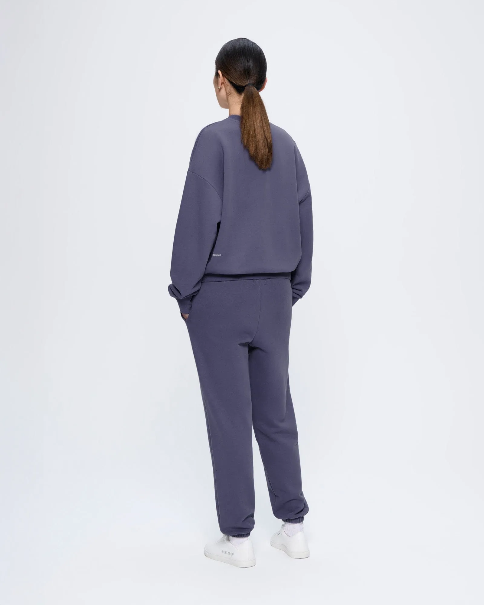 Womens 365 Midweight Track Pants—Slate Blue sold by Pangaia product image thumbnail 3