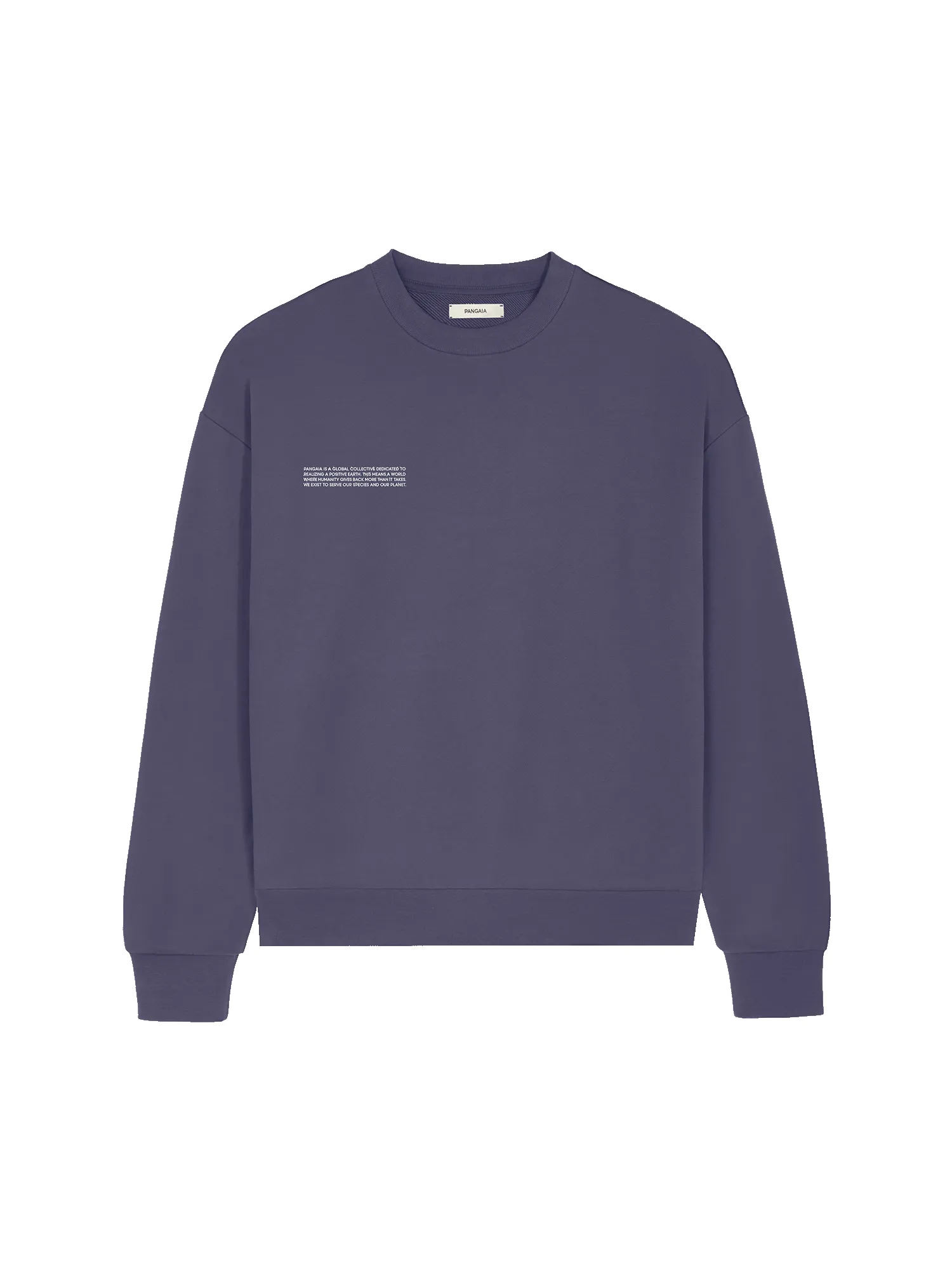 Womens 365 Midweight Sweatshirt—Slate Blue sold by Pangaia product image thumbnail 2