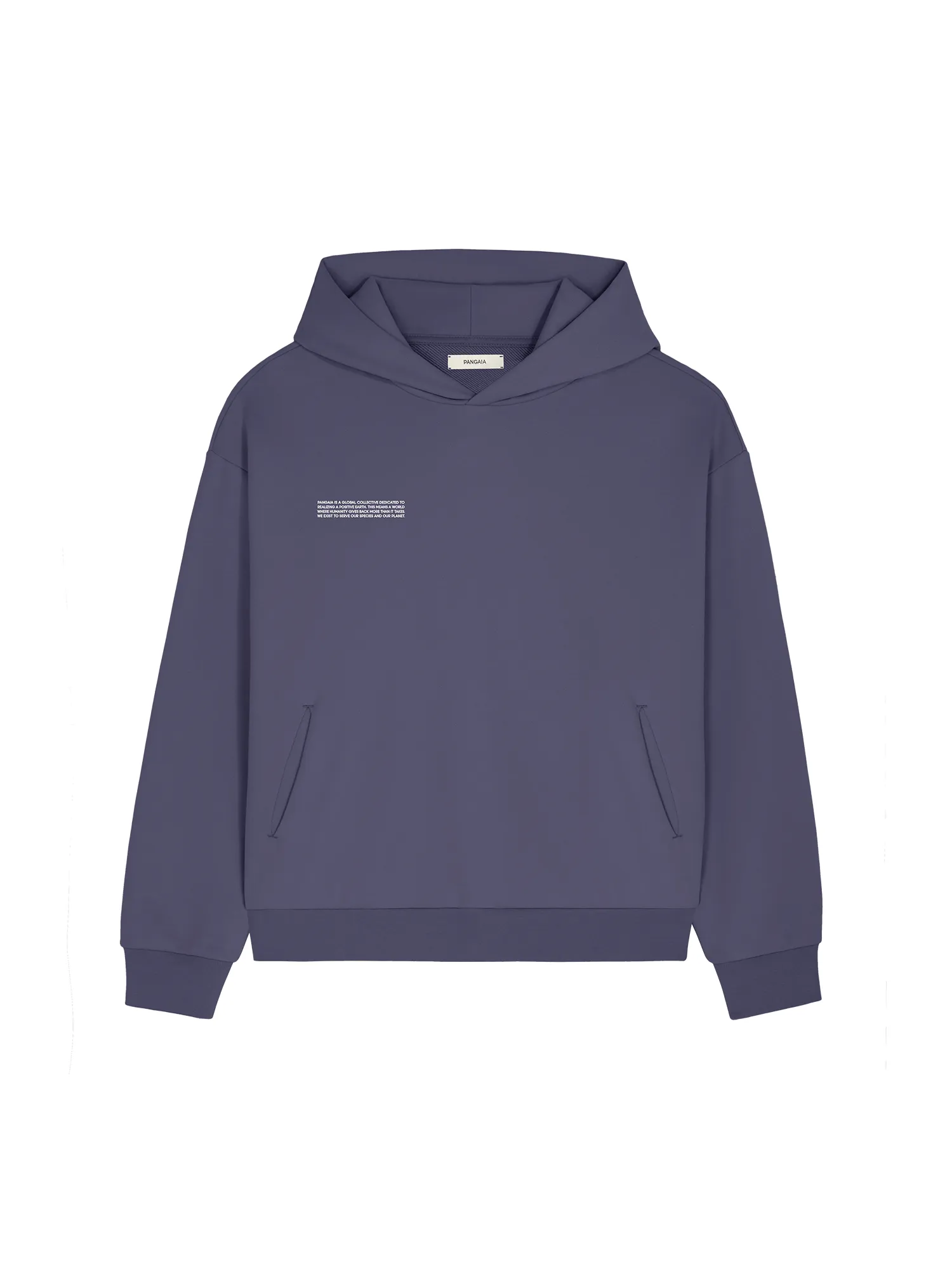 Womens 365 Midweight Hoodie—Slate Blue sold by Pangaia product image thumbnail 2