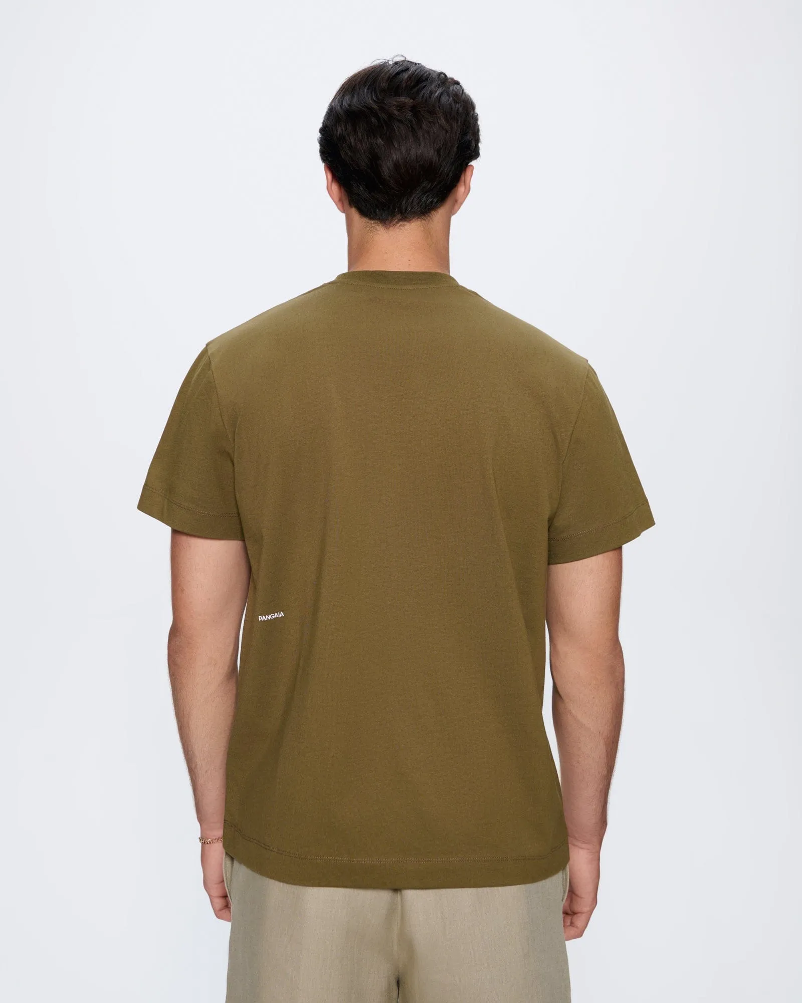 Mens 365 Midweight T-shirt—Soil Brown sold by Pangaia product image thumbnail 5