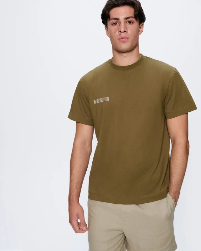 Mens 365 Midweight T-shirt—Soil Brown sold by Pangaia