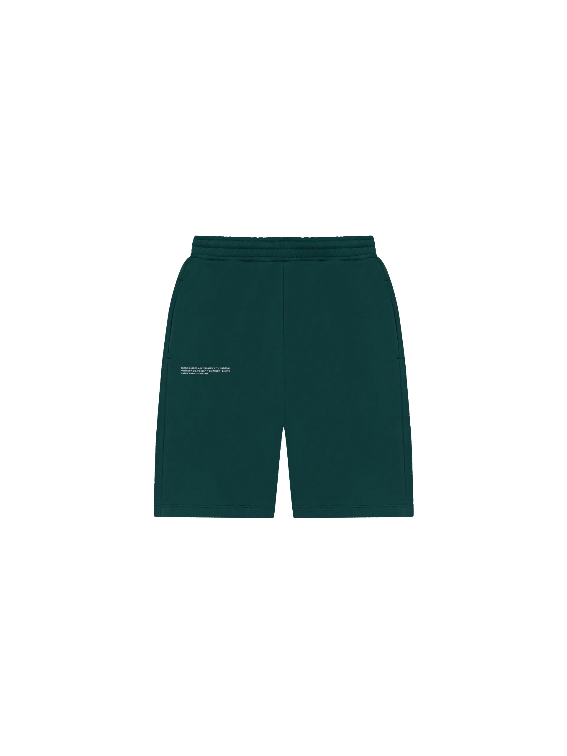 Mens 365 Midweight Long Shorts—foliage green sold by Pangaia
