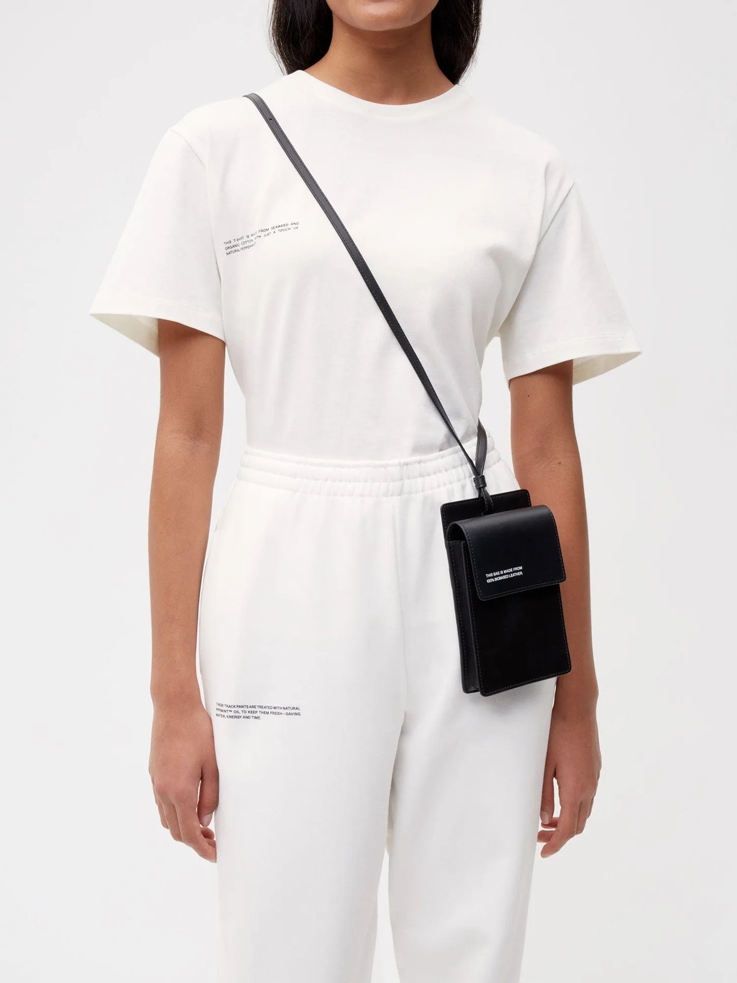 Biobased Passport Holder—black sold by Pangaia product image thumbnail 2