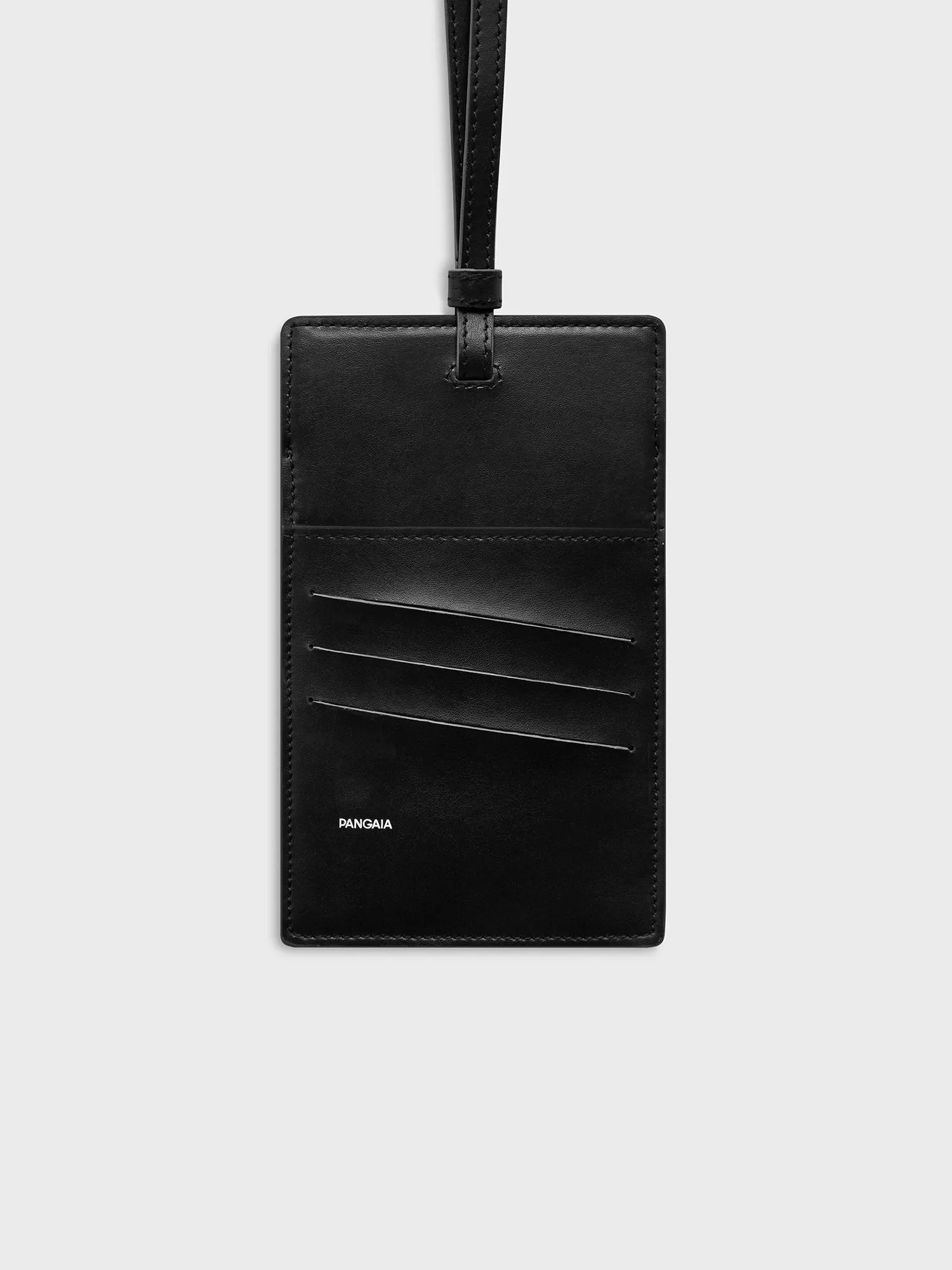 Biobased Passport Holder—black sold by Pangaia product image thumbnail 3