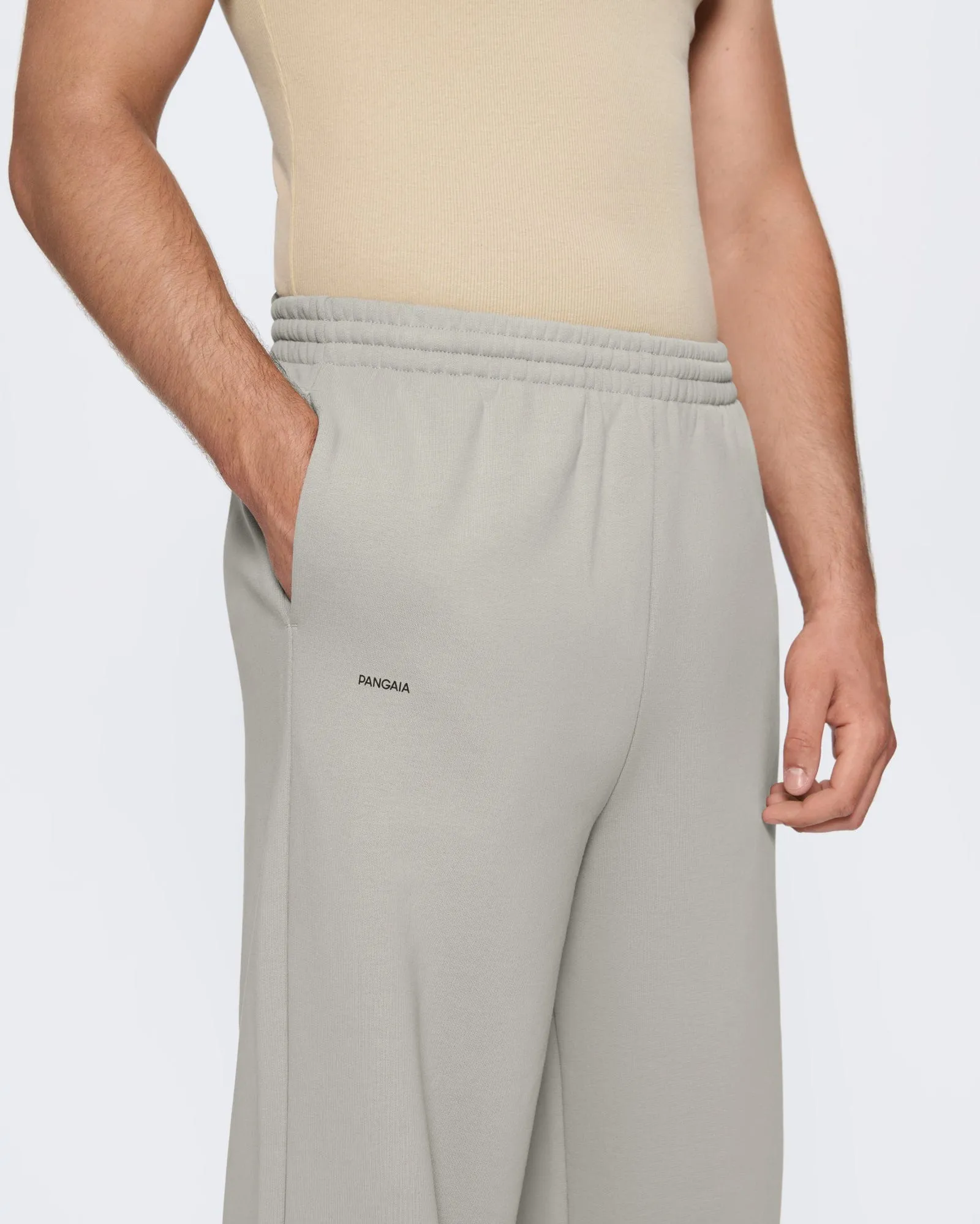 Mens 365 Heavyweight Straight Leg Track Pants—Stone sold by Pangaia product image thumbnail 3
