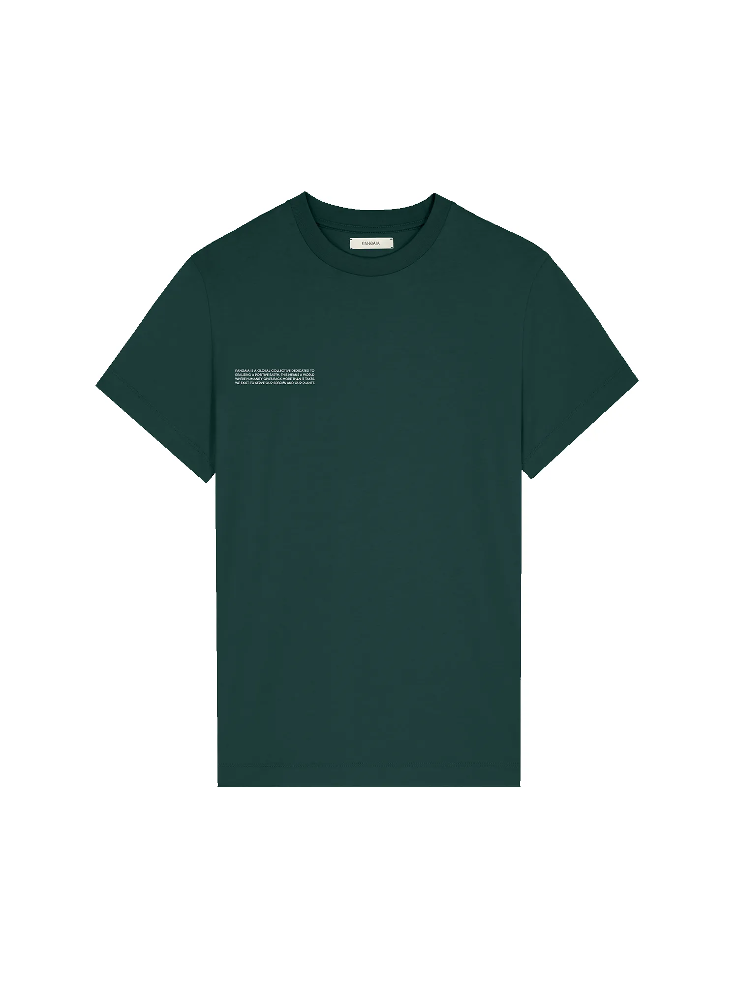 Mens 365 Midweight T-shirt—Foliage Green sold by Pangaia product image thumbnail 2