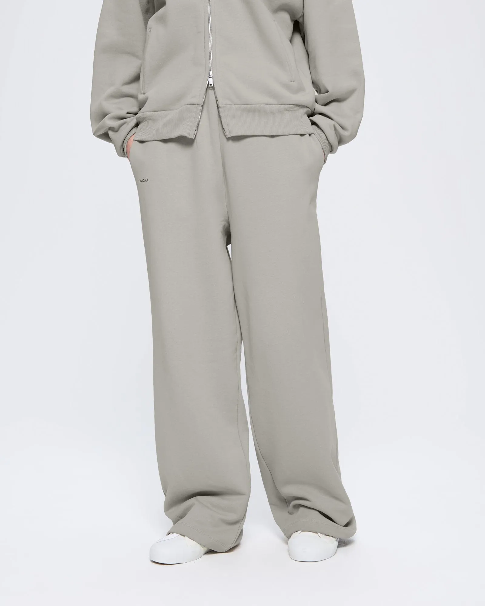 Womens 365 Heavyweight Straight Leg Track Pants—Stone sold by Pangaia product image thumbnail 3