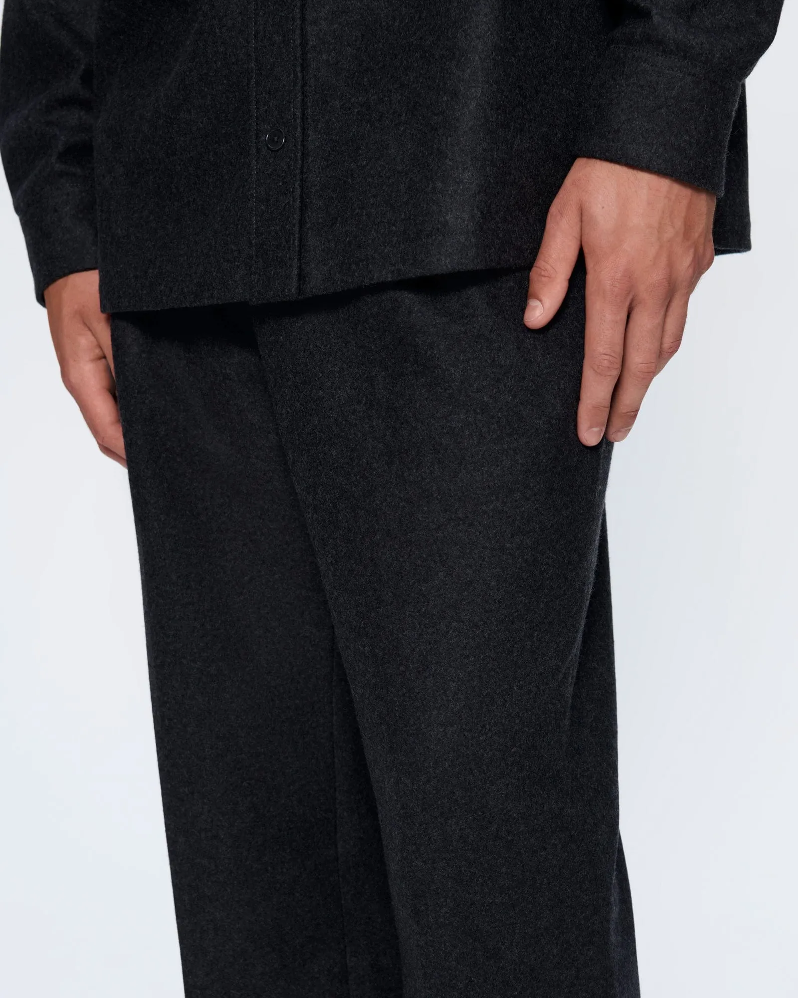 Archive Mens Recycled Wool Trousers—Mercury Grey sold by Pangaia product image thumbnail 4