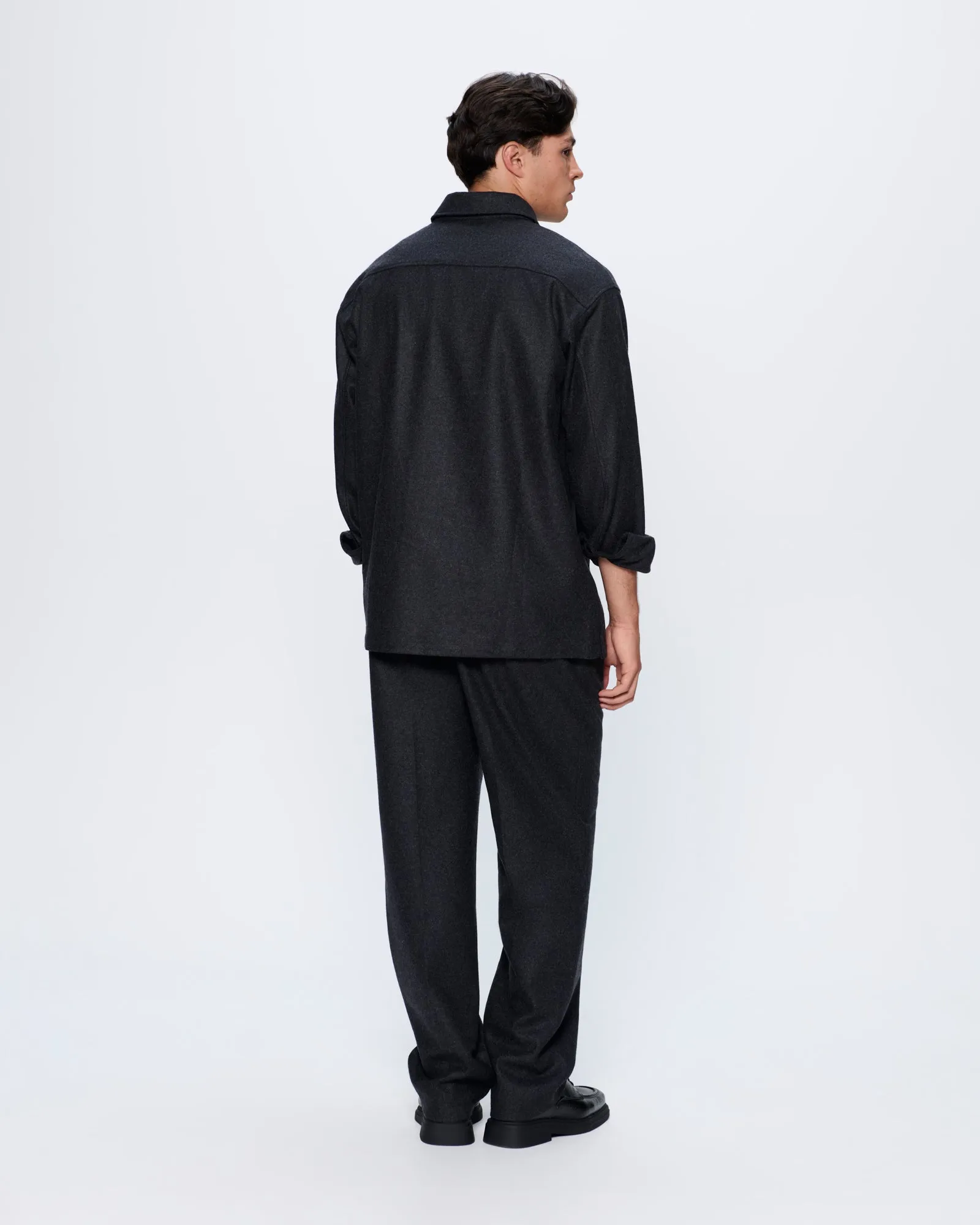 Archive Mens Recycled Wool Trousers—Mercury Grey sold by Pangaia product image thumbnail 5