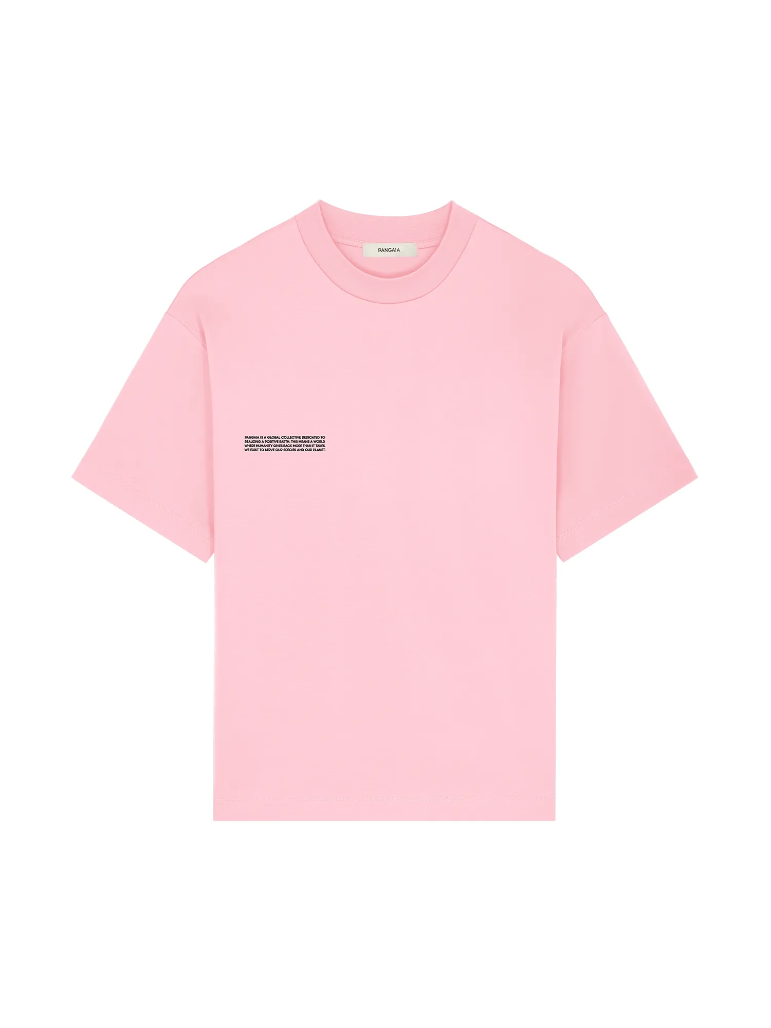 Archive Mens Interlock Oversized T-Shirt—Sakura Pink sold by Pangaia product image thumbnail 2