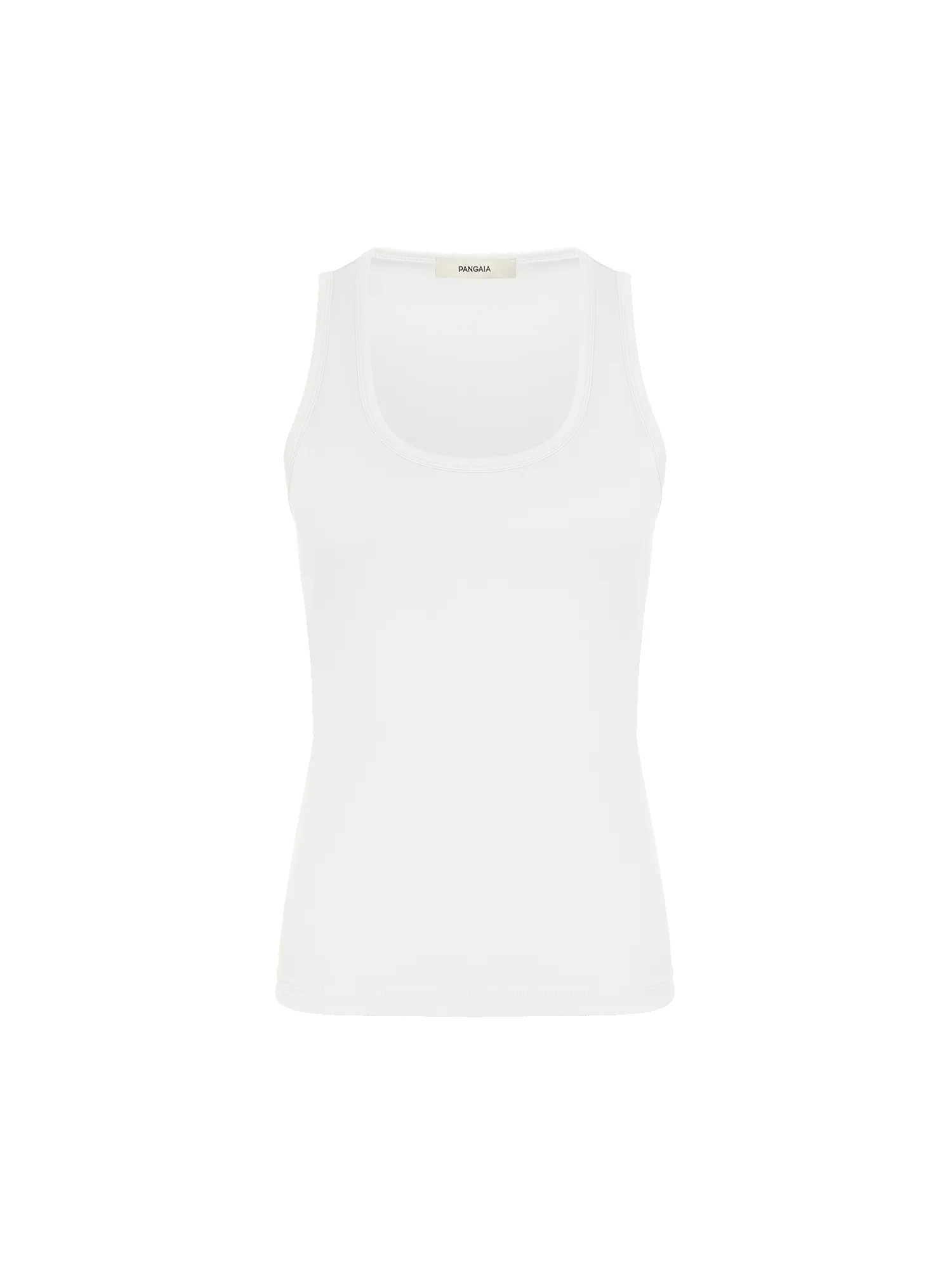 Archive Womens Interlock Tank Top—Off-White sold by Pangaia product image thumbnail 2