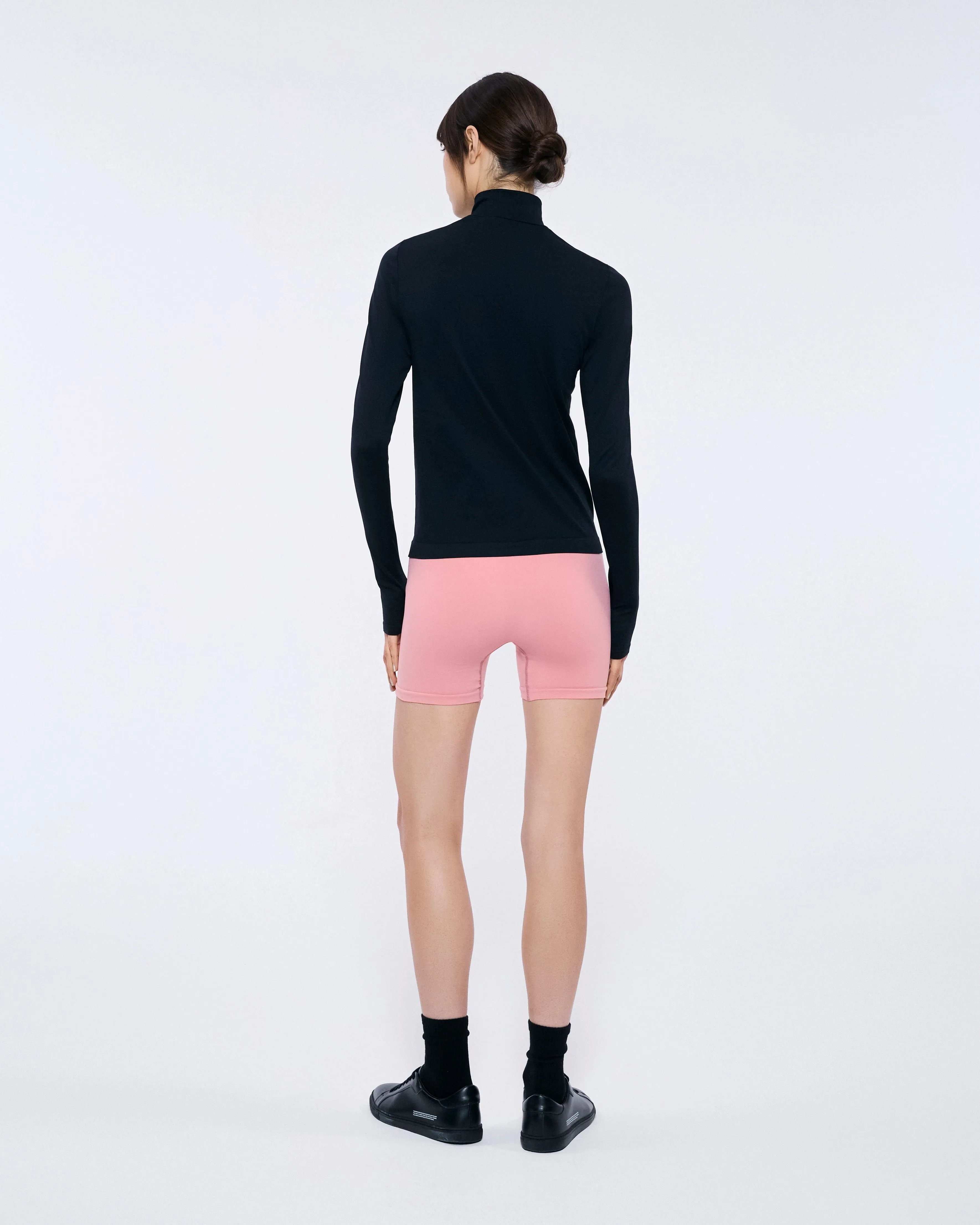 Archive Womens 99% Bio-Based Compressive Shorts—Dewy Rose sold by Pangaia product image thumbnail 4