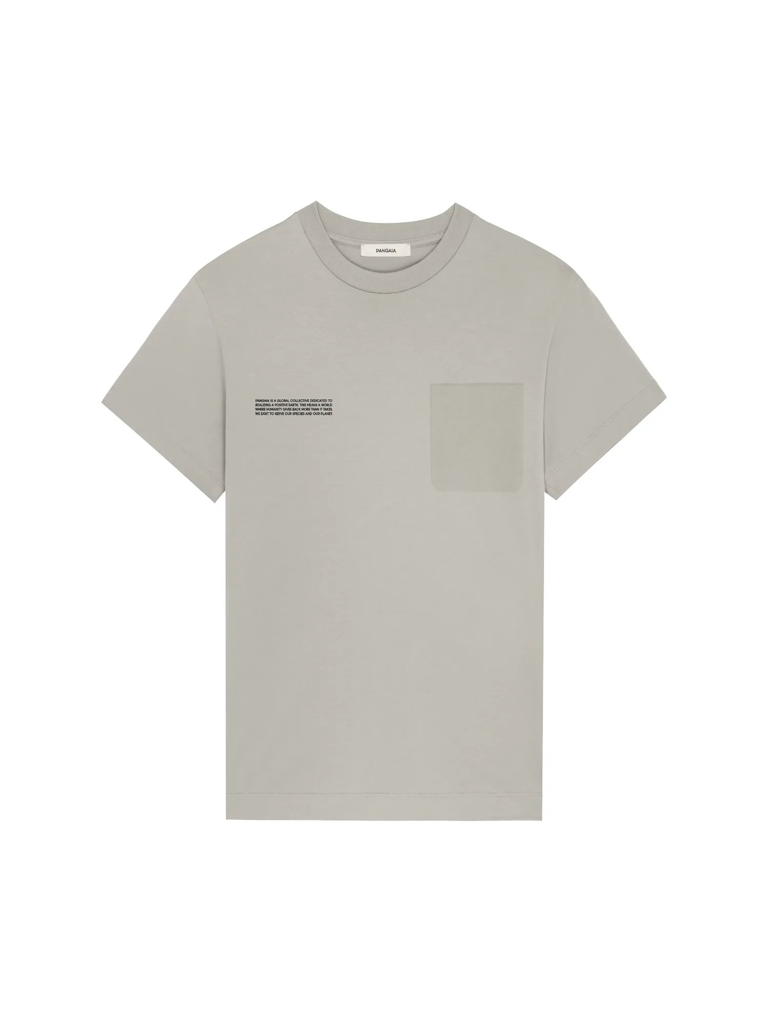 Archive Mens 365 Lightweight Pocket T-Shirt—Stone sold by Pangaia