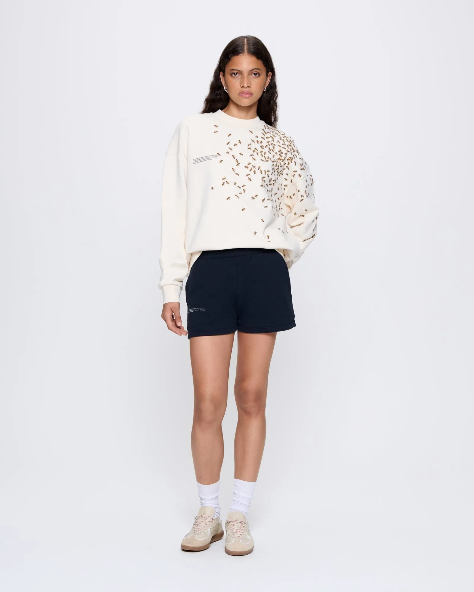 Womens Bee:Wild Sweatshirt—undyed sold by Pangaia product image thumbnail 3