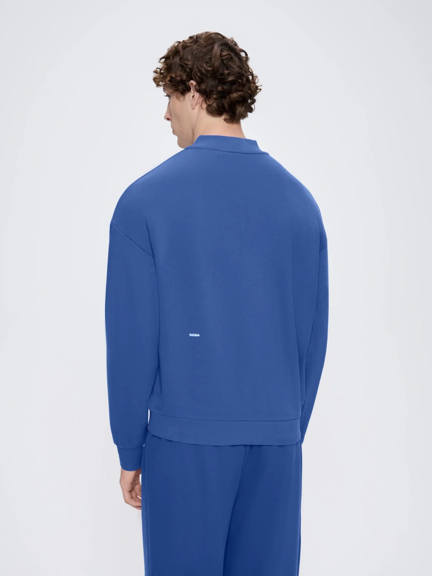 Mens 365 Midweight Bomber Jacket—Gaia Blue sold by Pangaia product image thumbnail 5