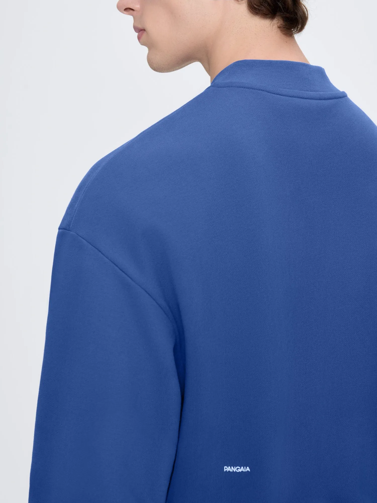 Mens 365 Midweight Bomber Jacket—Gaia Blue sold by Pangaia product image thumbnail 4