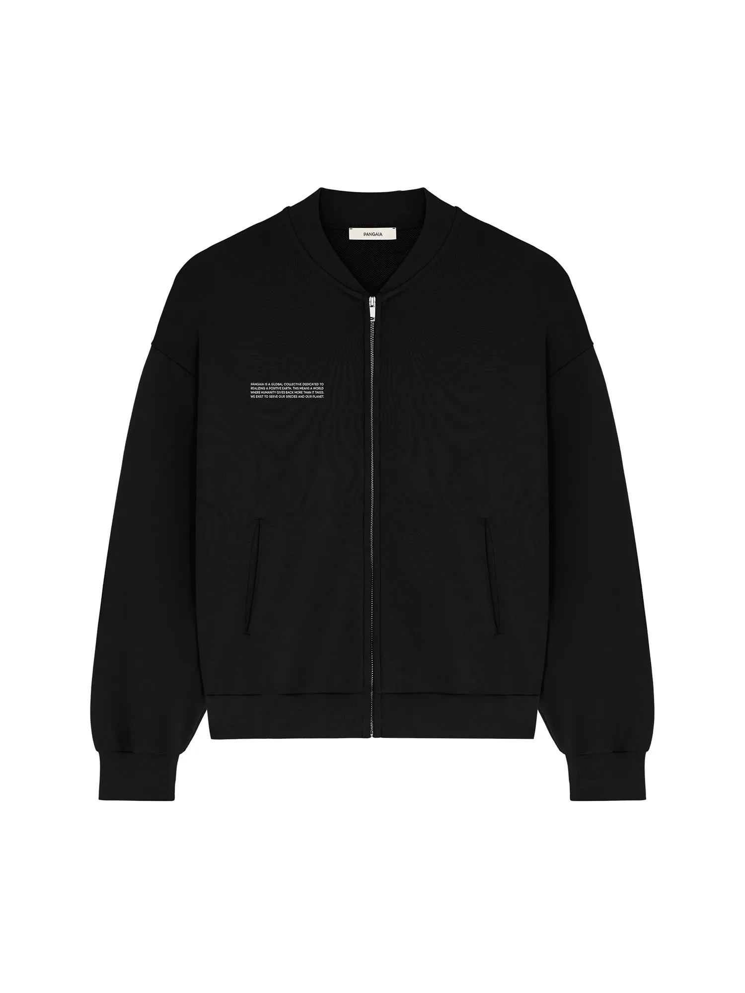 Mens 365 Midweight Bomber Jacket—Black sold by Pangaia product image thumbnail 2