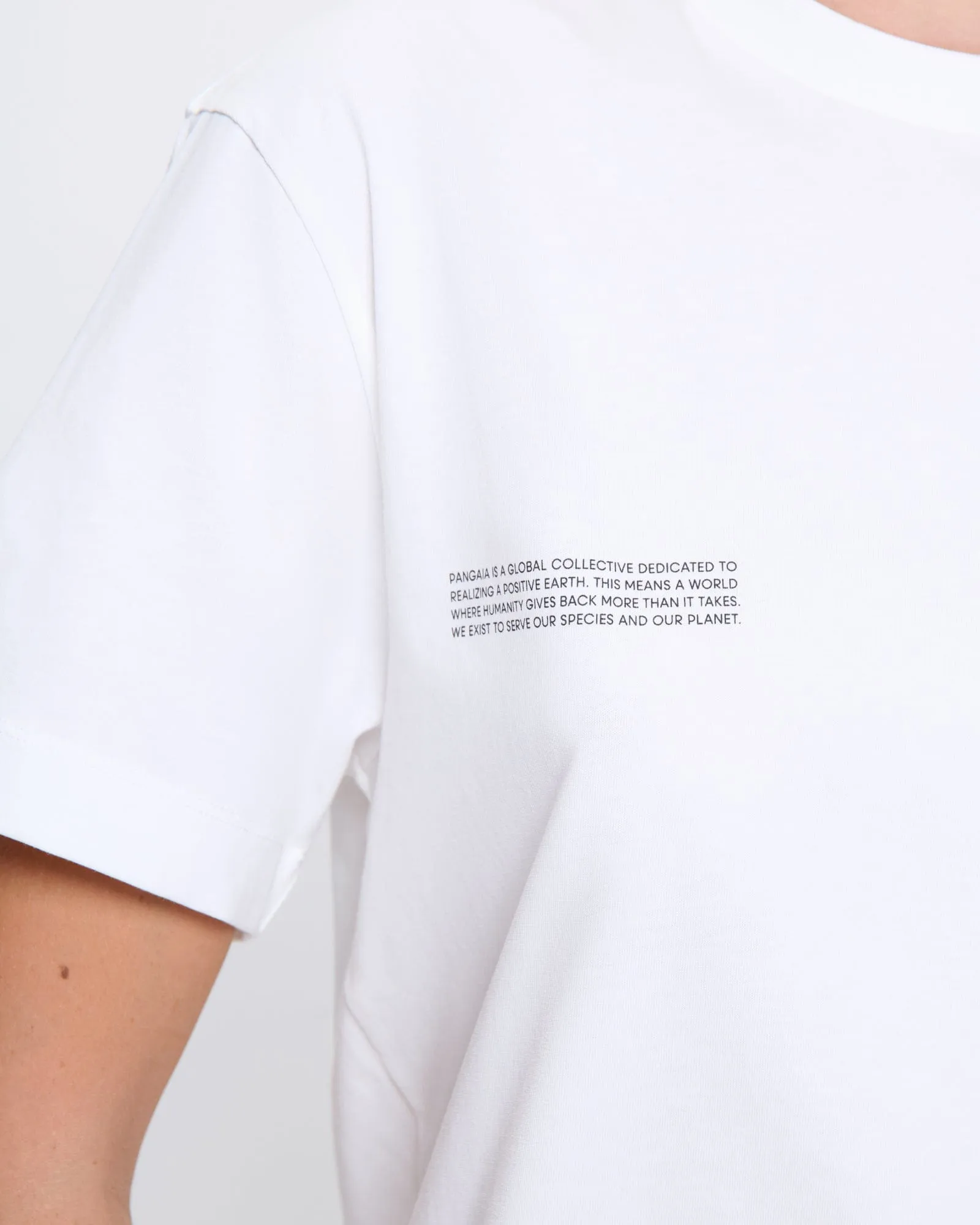 Womens 365 Midweight T-shirt—Off-White sold by Pangaia product image thumbnail 4