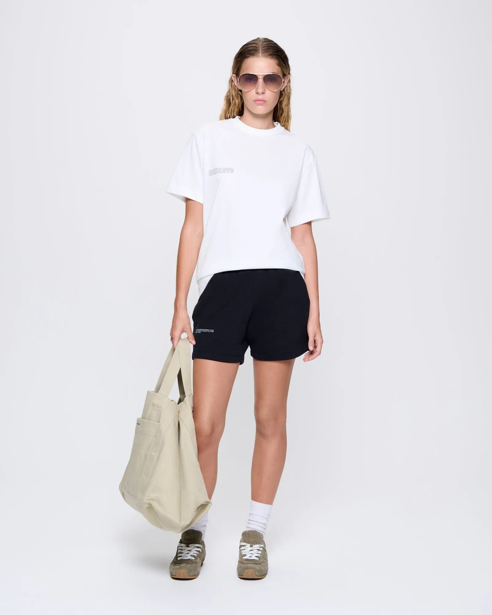 Womens 365 Midweight T-shirt—Off-White sold by Pangaia product image thumbnail 3