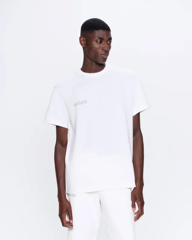 Mens 365 Midweight T-shirt—Off-White sold by Pangaia