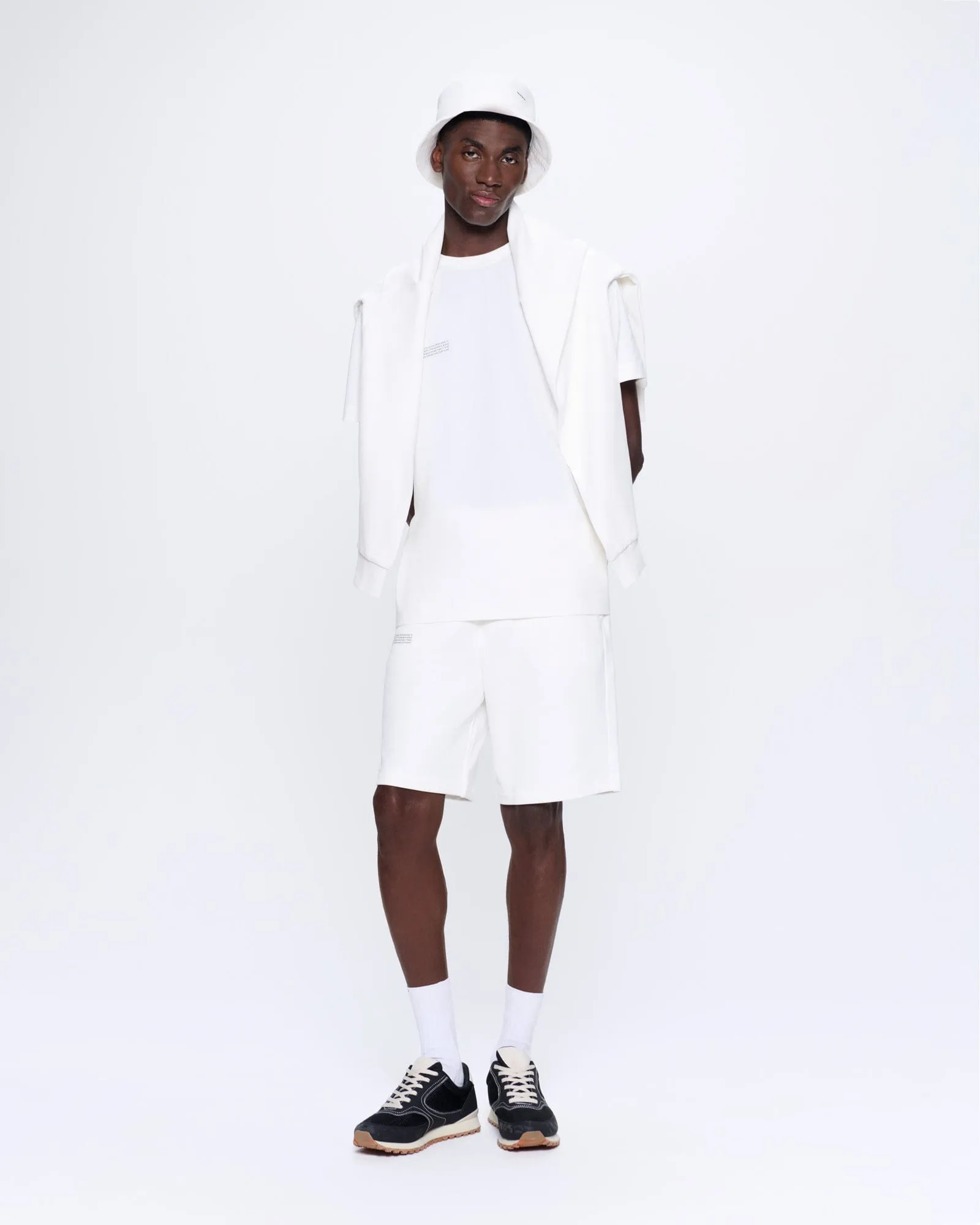 Mens 365 Midweight T-shirt—Off-White sold by Pangaia product image thumbnail 3
