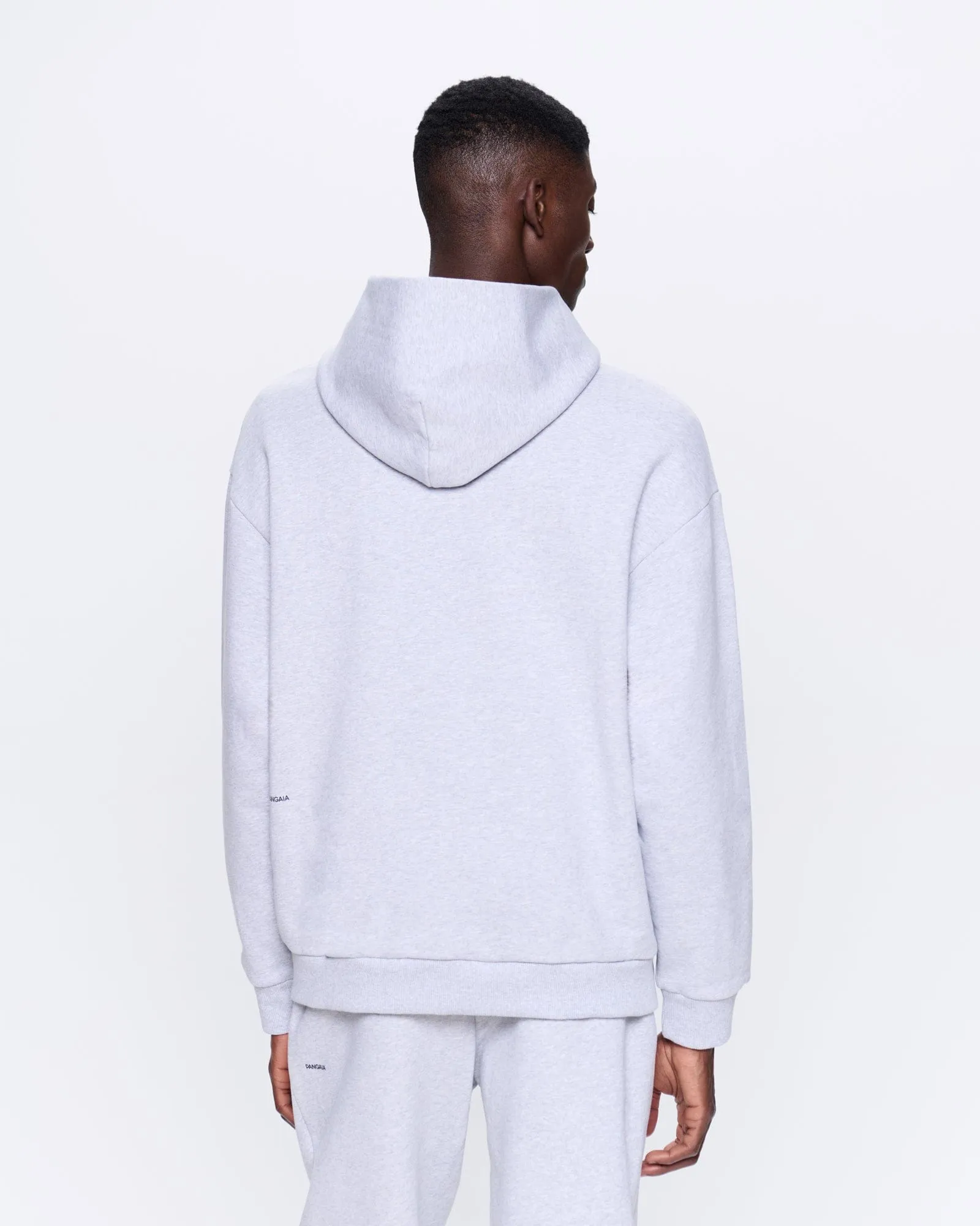 Mens 365 Heavyweight Hoodie—grey marl sold by Pangaia product image thumbnail 4