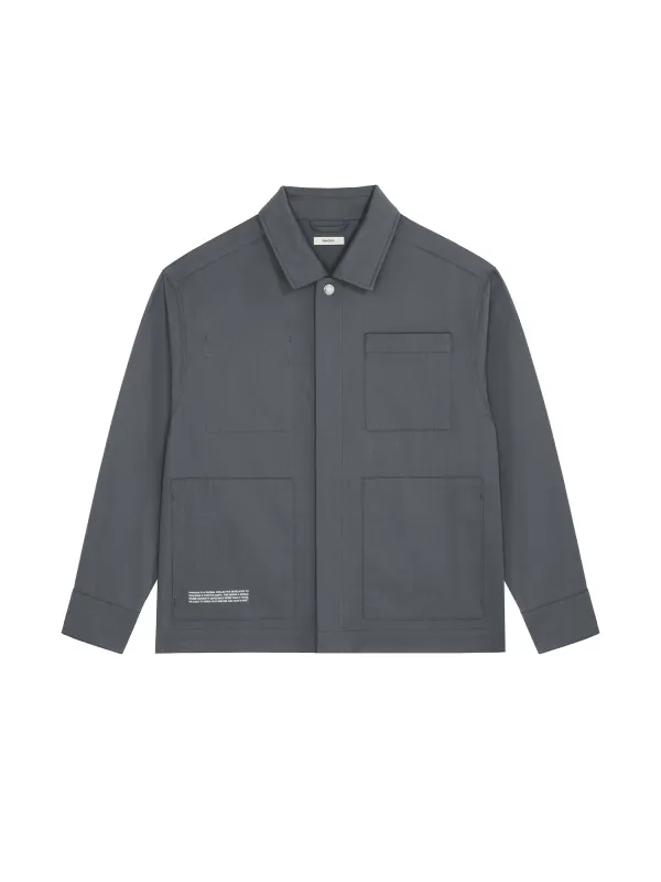 Women's DNA Utility Jacket—atmosphere grey sold by Pangaia