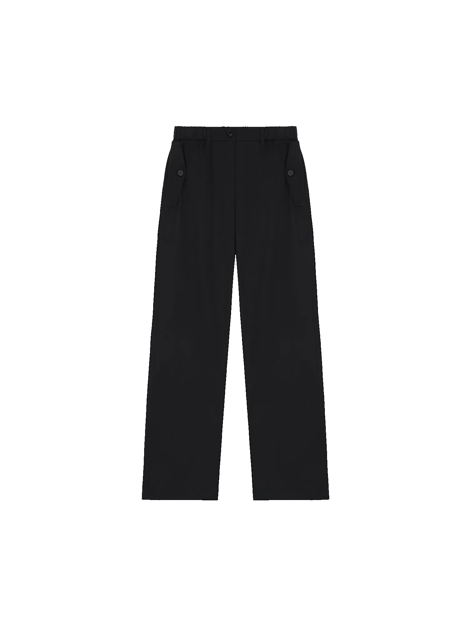 Archive Womens DNA Straight Leg Trousers—black sold by Pangaia product image thumbnail 2