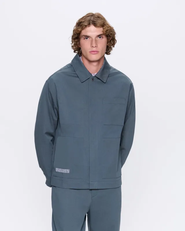 Men's DNA Utility Jacket—atmosphere grey sold by Pangaia