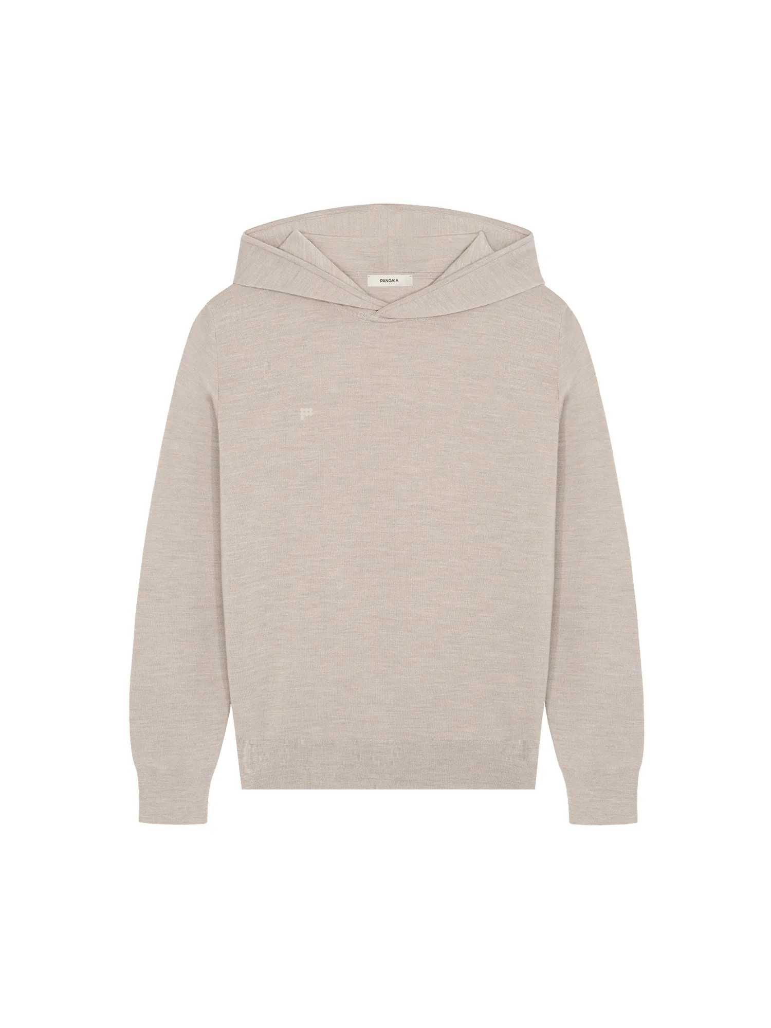 Sale Womens Regenerative Merino Wool Hoodie—stone marl sold by Pangaia product image thumbnail 2