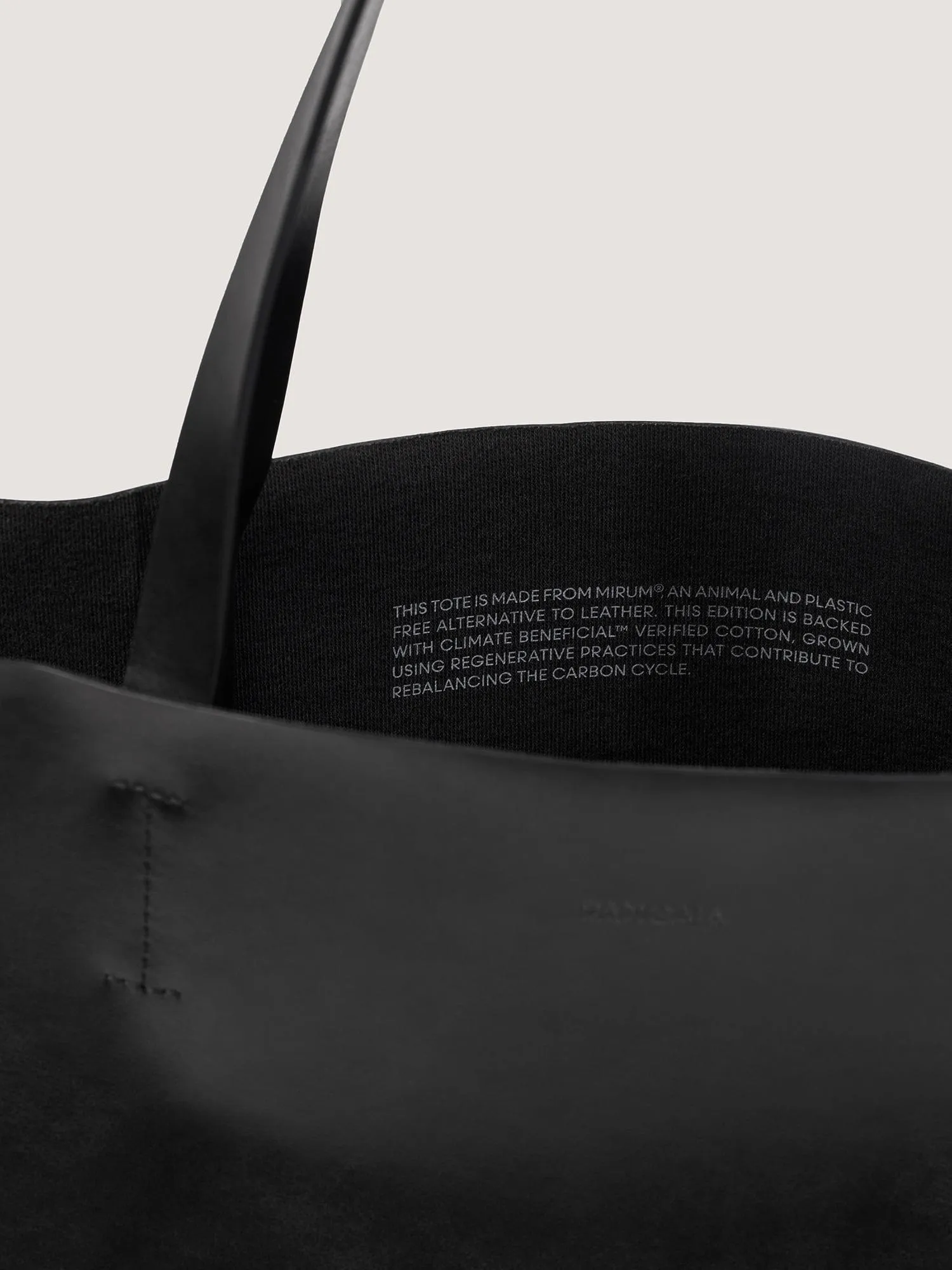 The GAIA Bag—black sold by Pangaia product image thumbnail 5