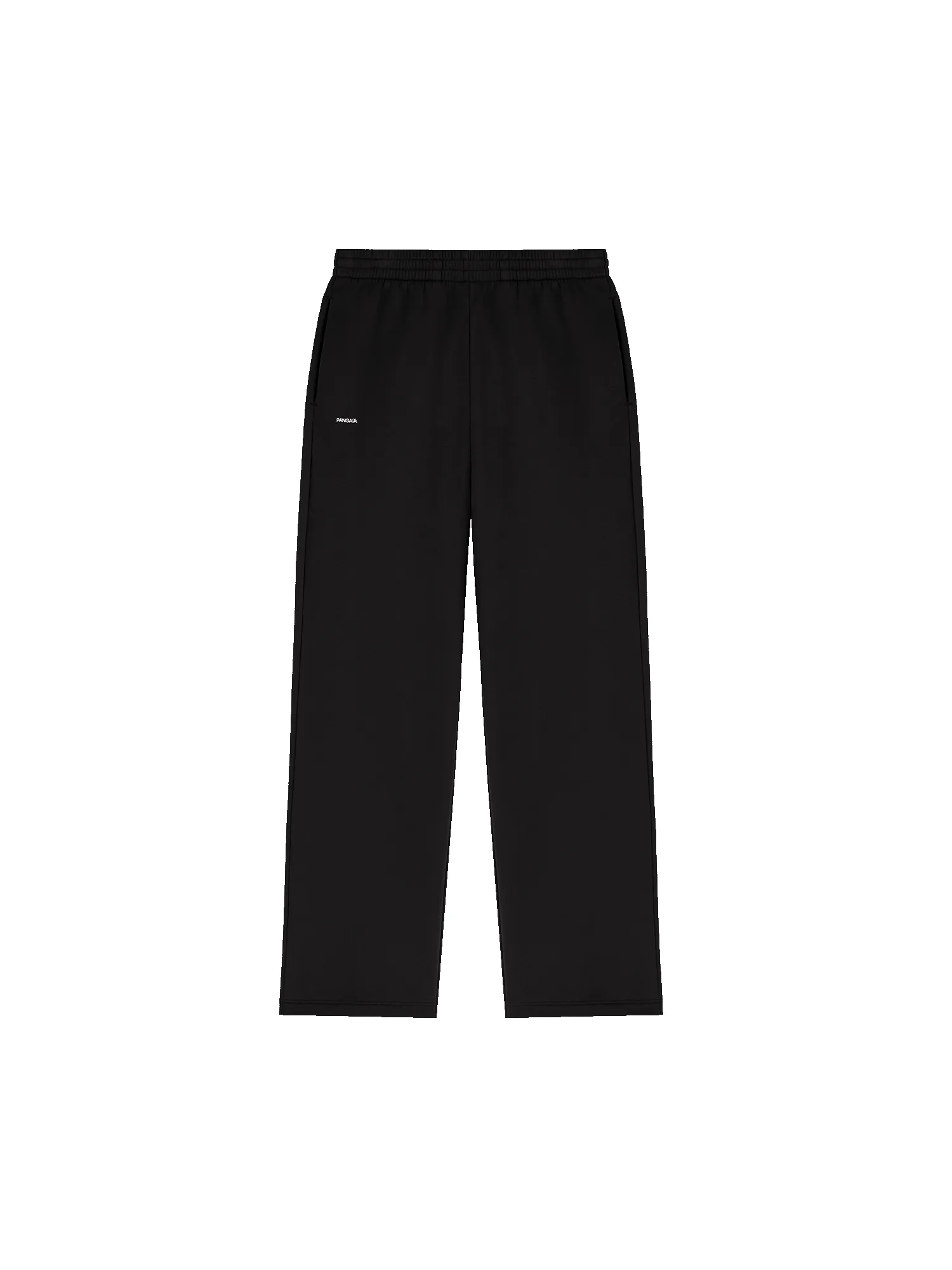 Mens 365 Midweight Straight Leg Track Pants—black sold by Pangaia product image thumbnail 2