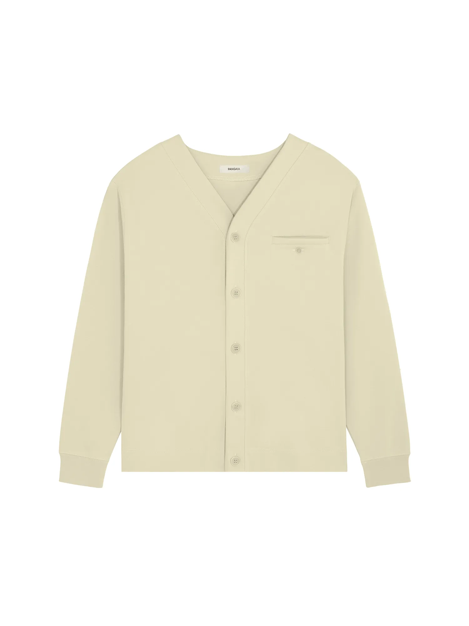 Womens DNA Double Jersey Liner Jacket—maitake beige sold by Pangaia product image thumbnail 2
