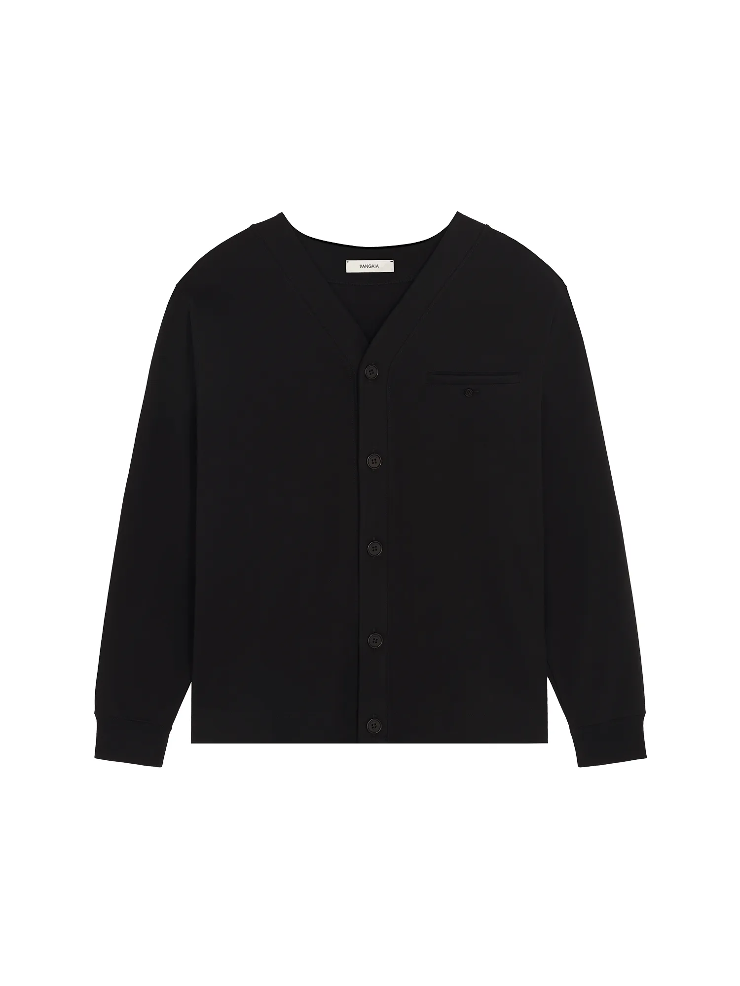 Womens DNA Double Jersey Liner Jacket—black sold by Pangaia product image thumbnail 2