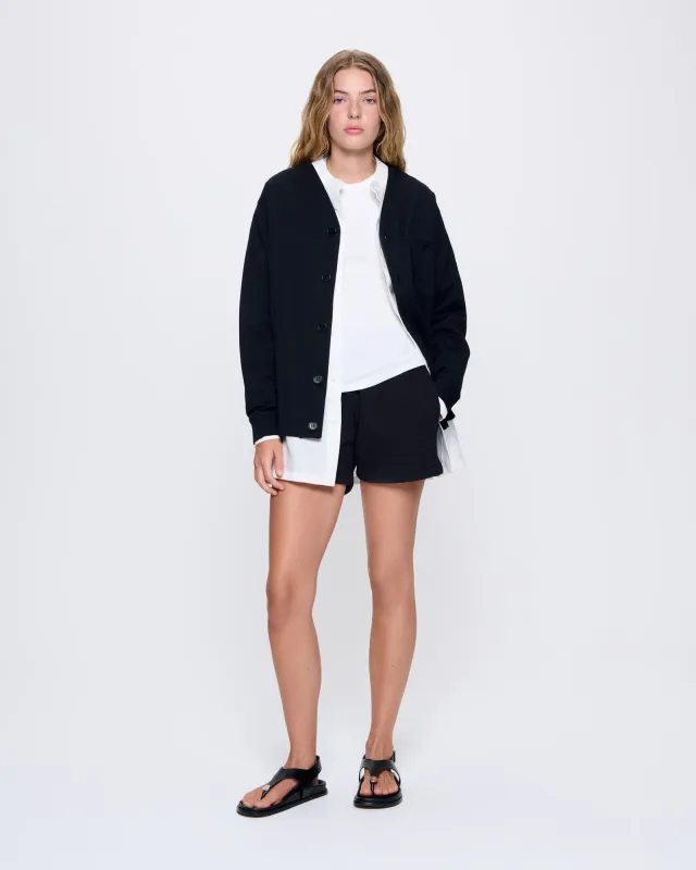 Womens DNA Double Jersey Liner Jacket—black sold by Pangaia