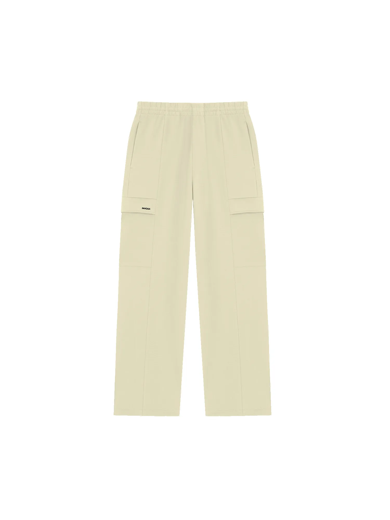 Mens DNA Double Jersey Cargo Trousers—maitake beige sold by Pangaia